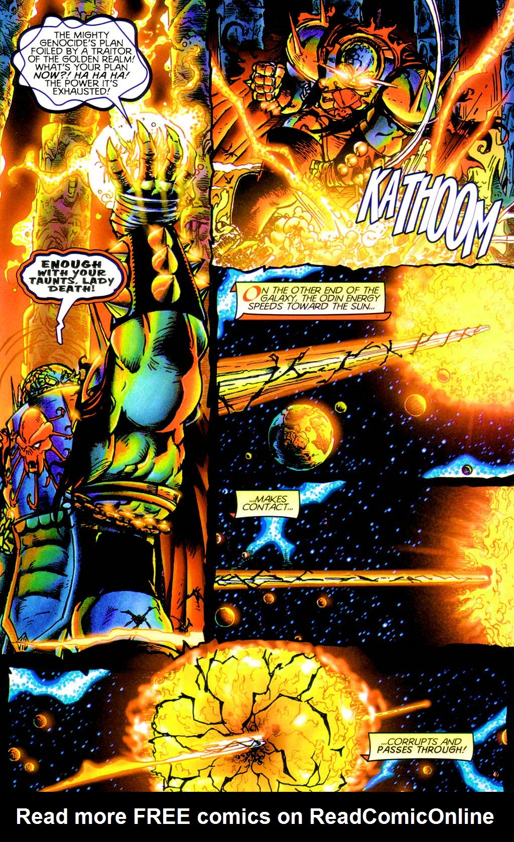 Read online Lady Death IV: The Crucible comic -  Issue #6 - 7