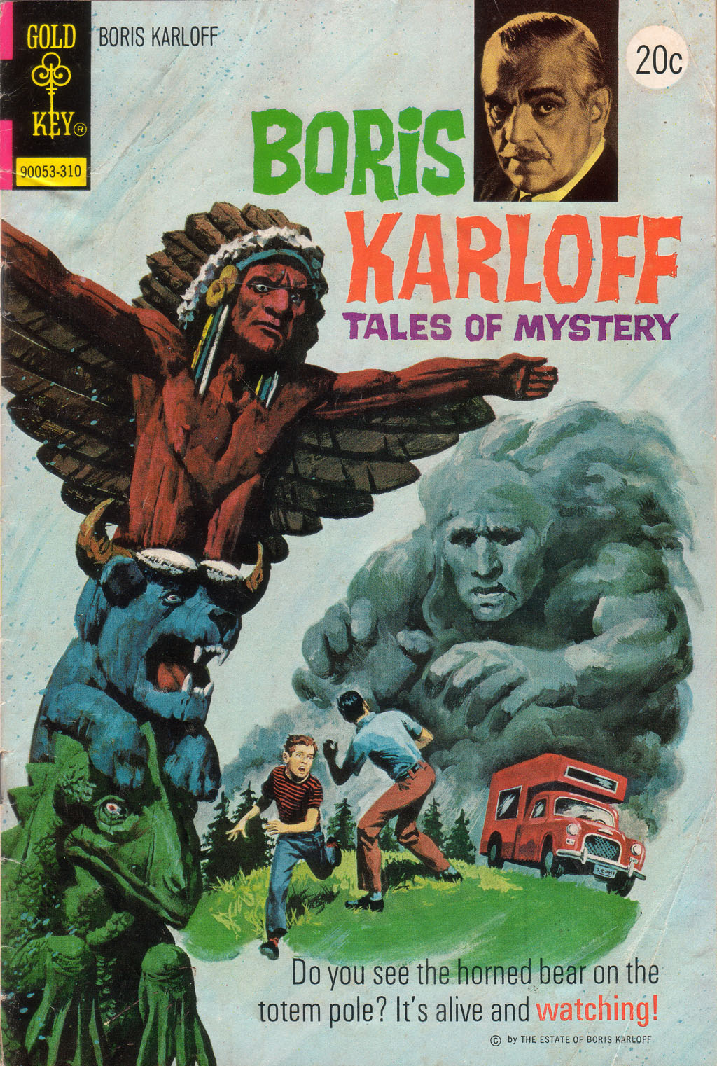 Read online Boris Karloff Tales of Mystery comic -  Issue #50 - 1