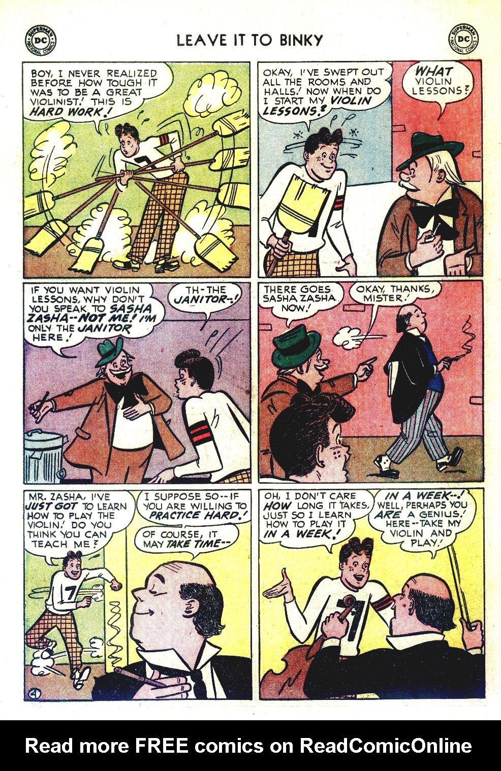 Read online Leave it to Binky comic -  Issue #39 - 40
