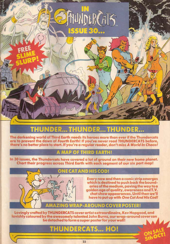 Read online ThunderCats (1987) comic -  Issue #29 - 17