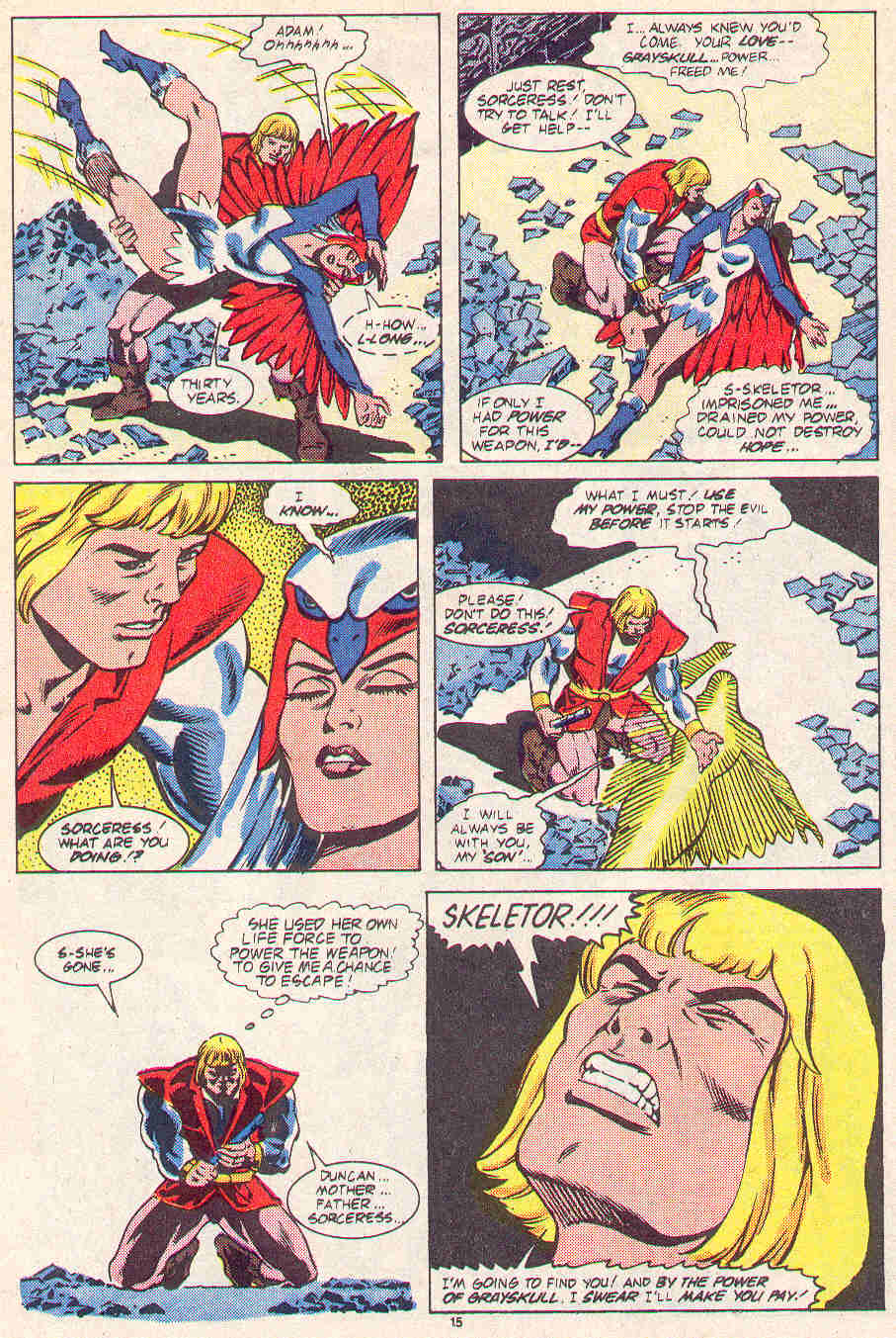 Read online Masters of the Universe (1986) comic -  Issue #12 - 16