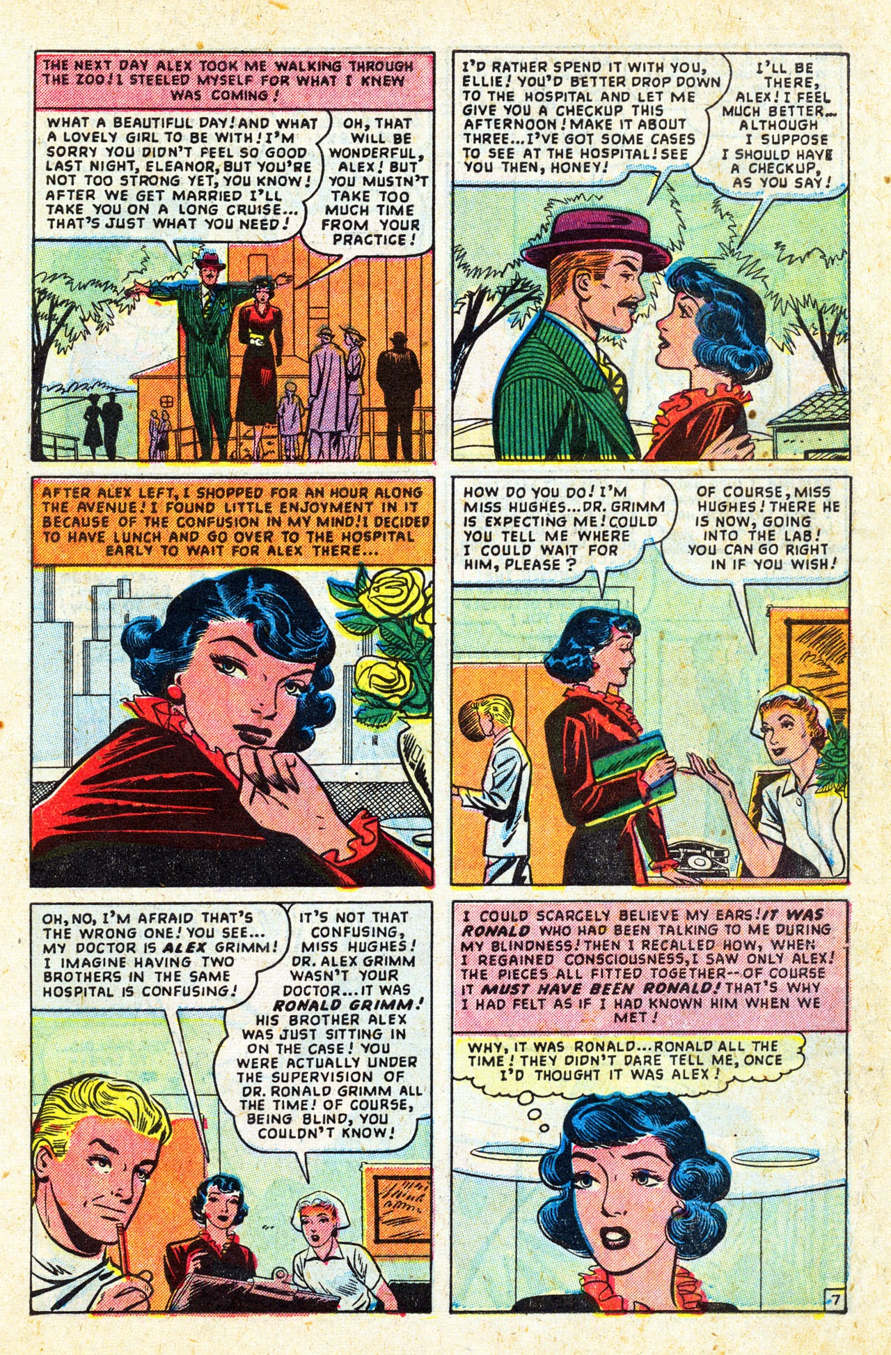 Read online Love Secrets (1949) comic -  Issue #1 - 9