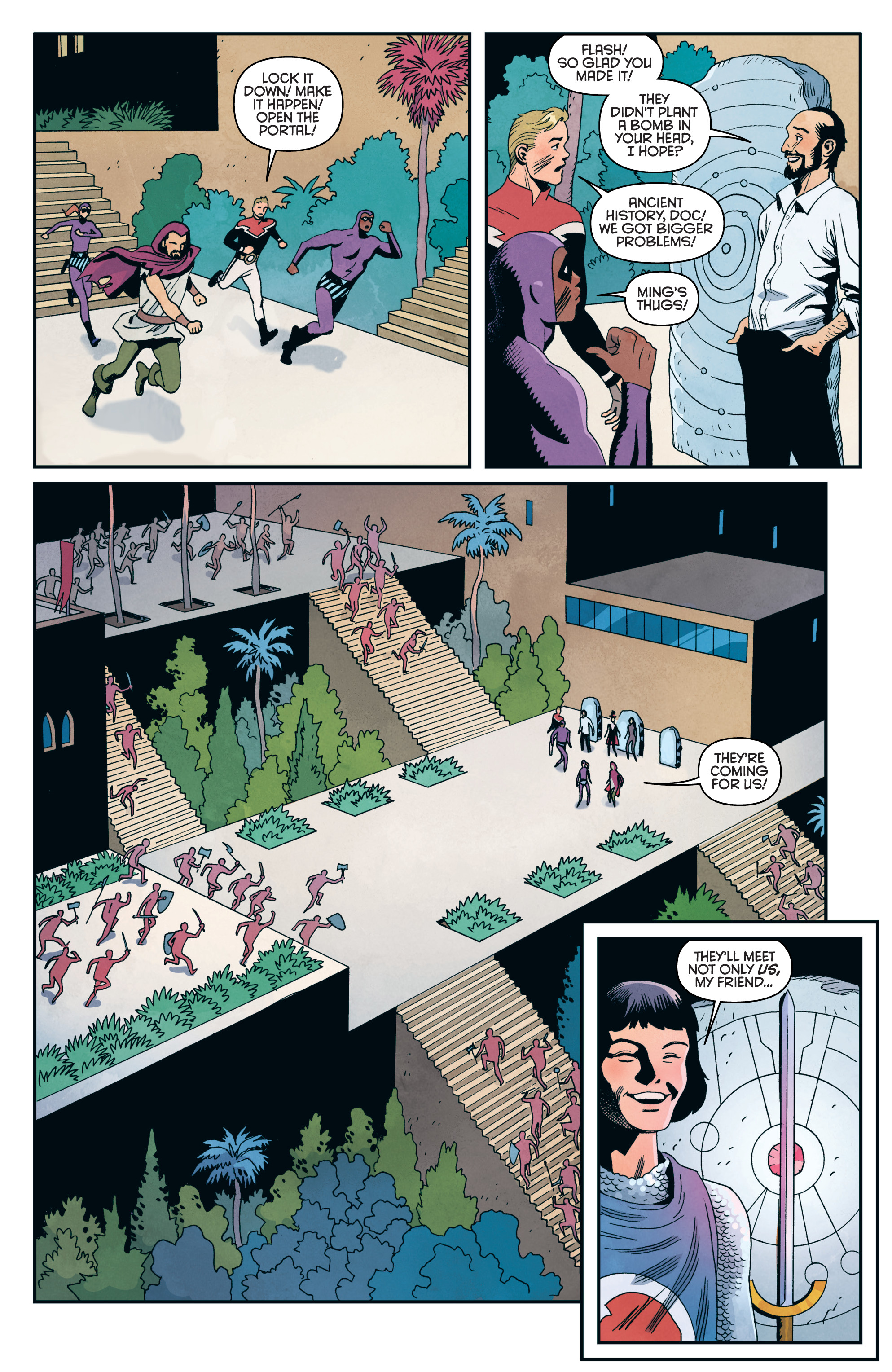 Read online Flash Gordon: Kings Cross comic -  Issue #5 - 18