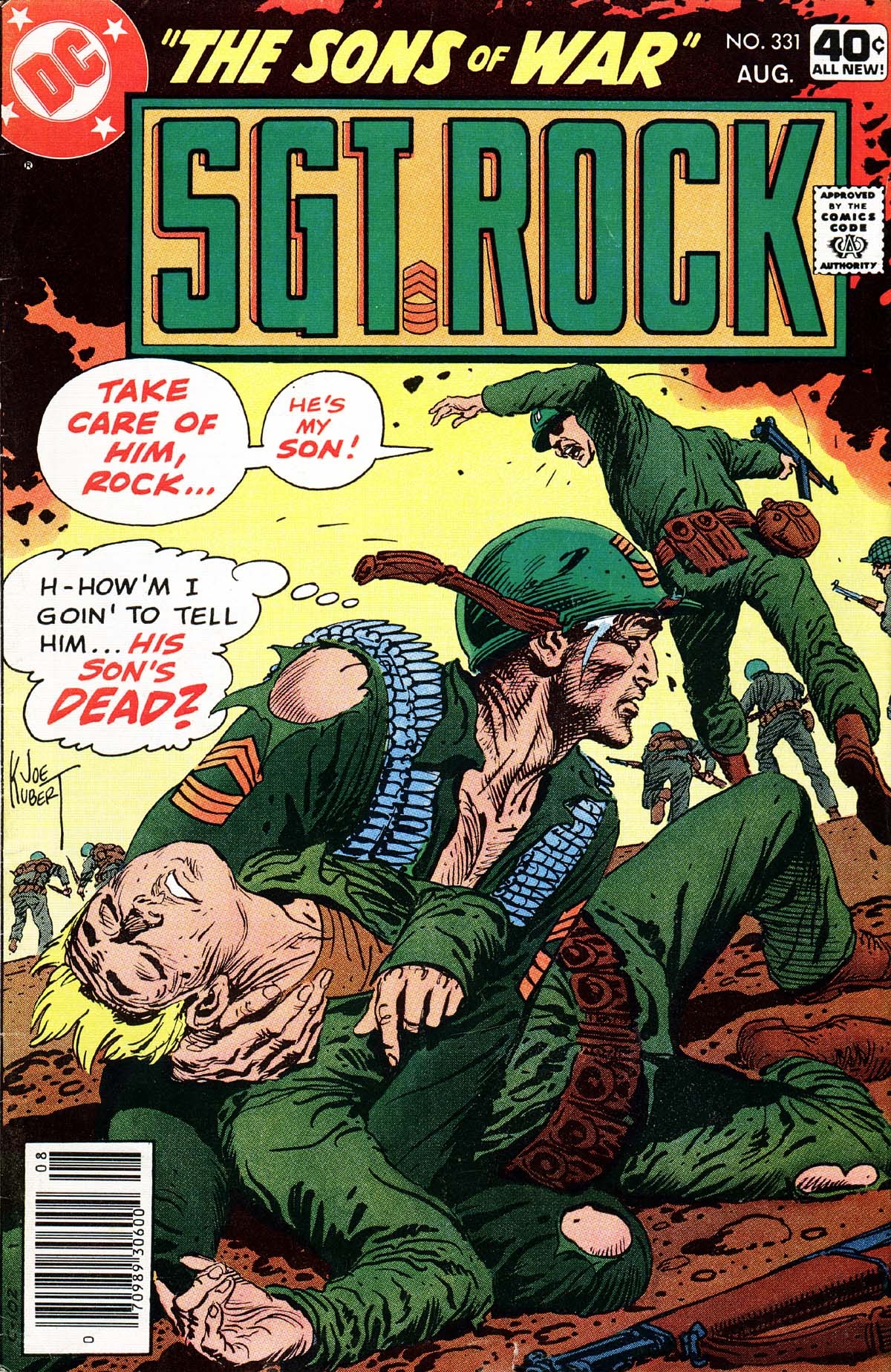 Read online Sgt. Rock comic -  Issue #331 - 1
