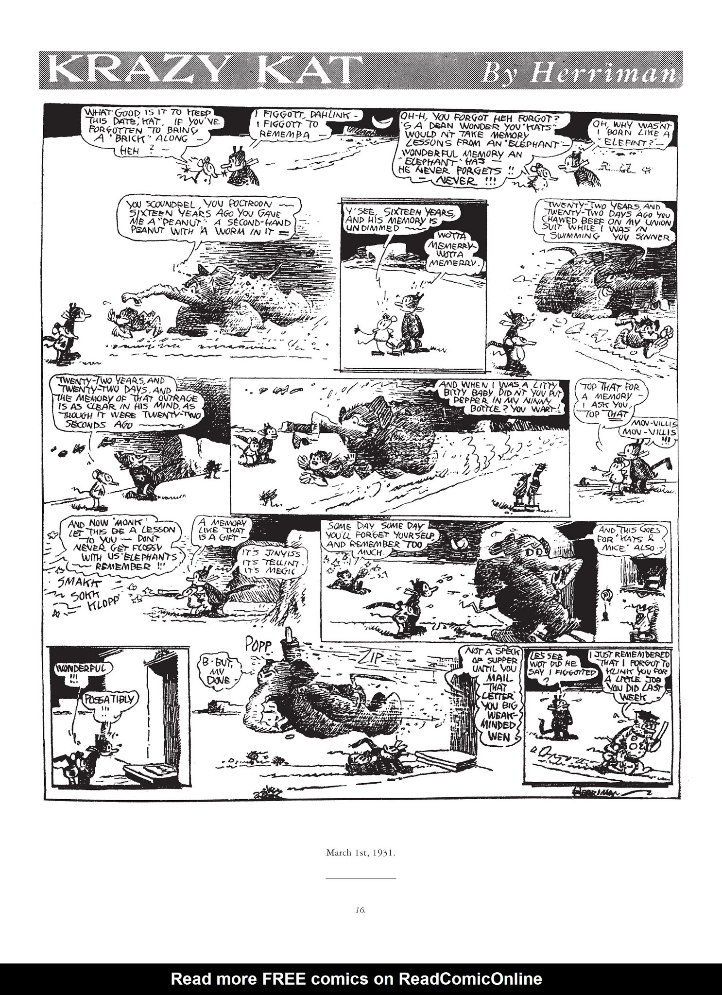 Read online Krazy & Ignatz comic -  Issue # TPB 7 - 13