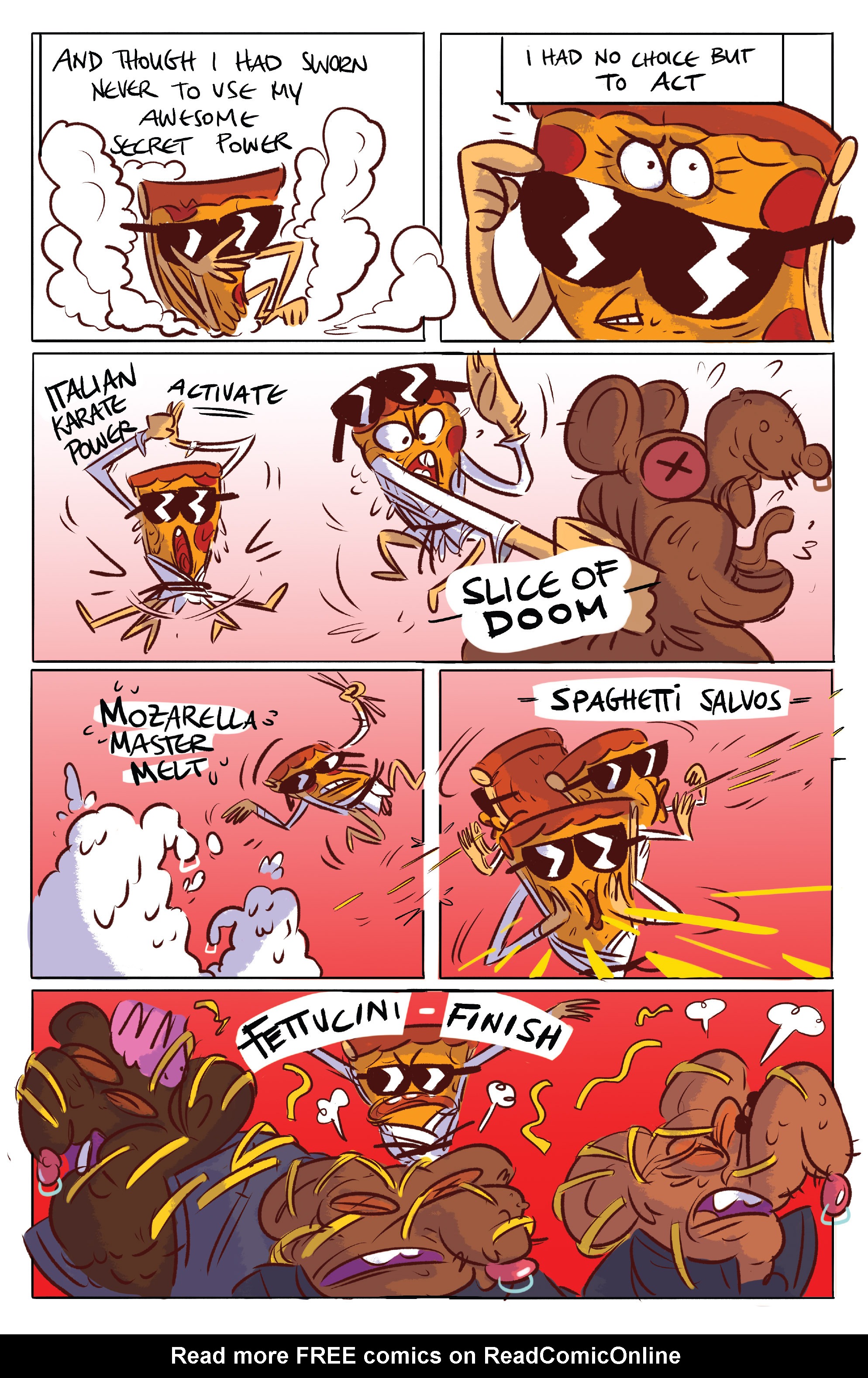 Read online Uncle Grandpa: Pizza Steve Special comic -  Issue # Full - 19