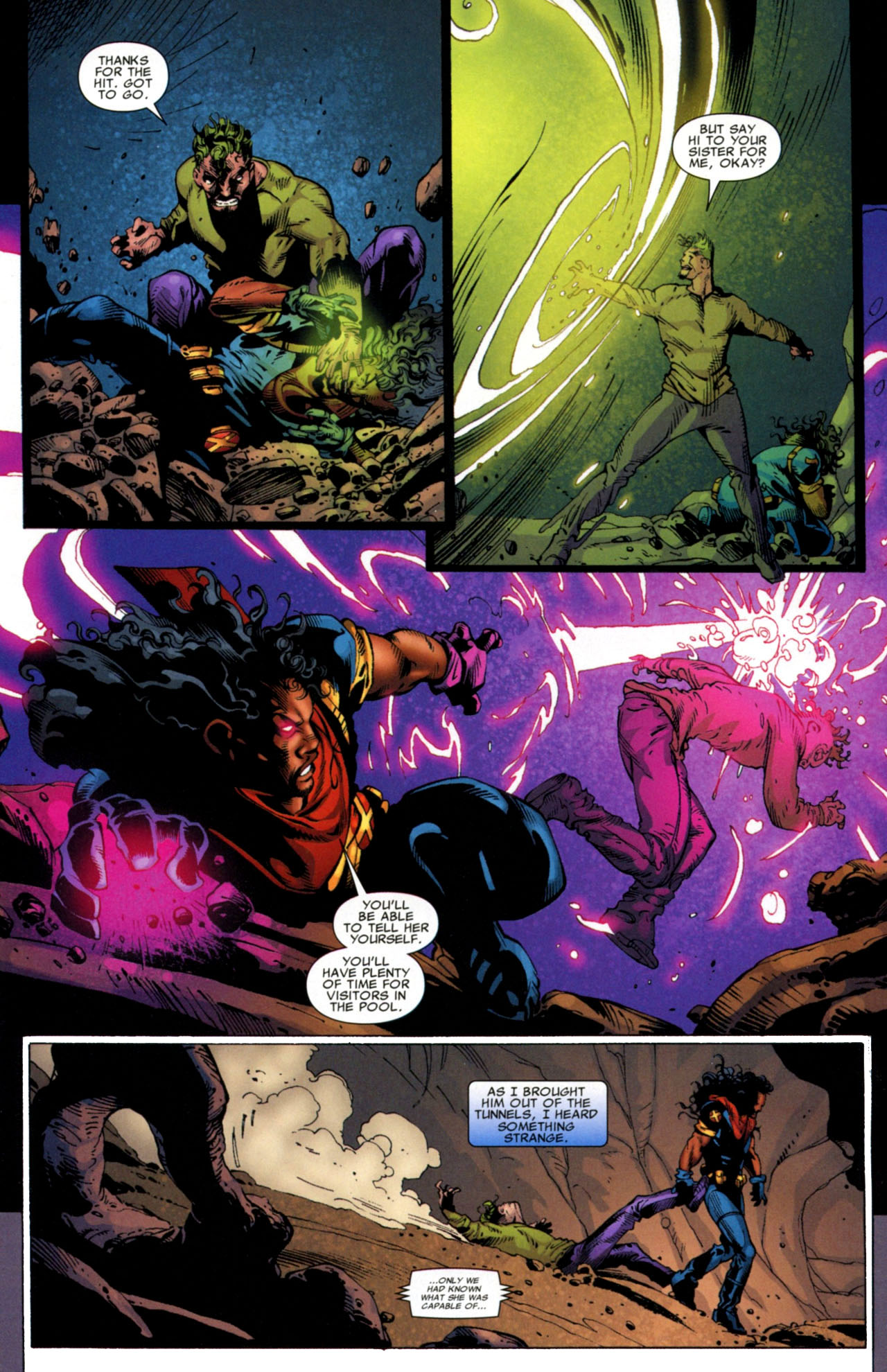Read online X-Men: The Times and Life of Lucas Bishop comic -  Issue #3 - 7