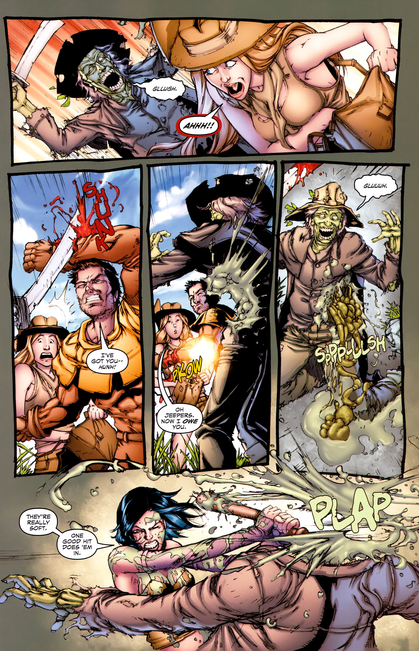 Read online Hack/Slash (2011) comic -  Issue #12 - 14