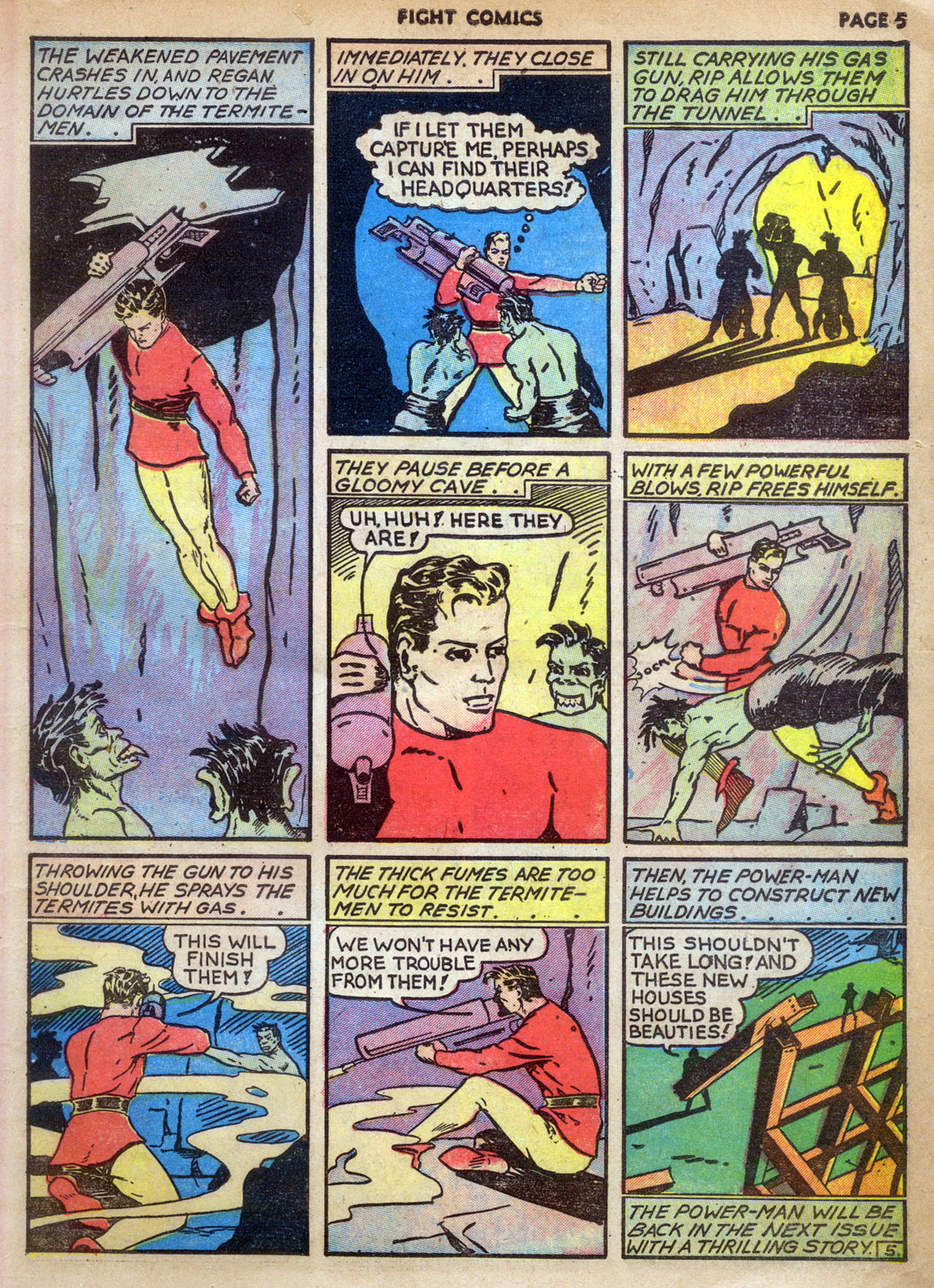 Read online Fight Comics comic -  Issue #8 - 7