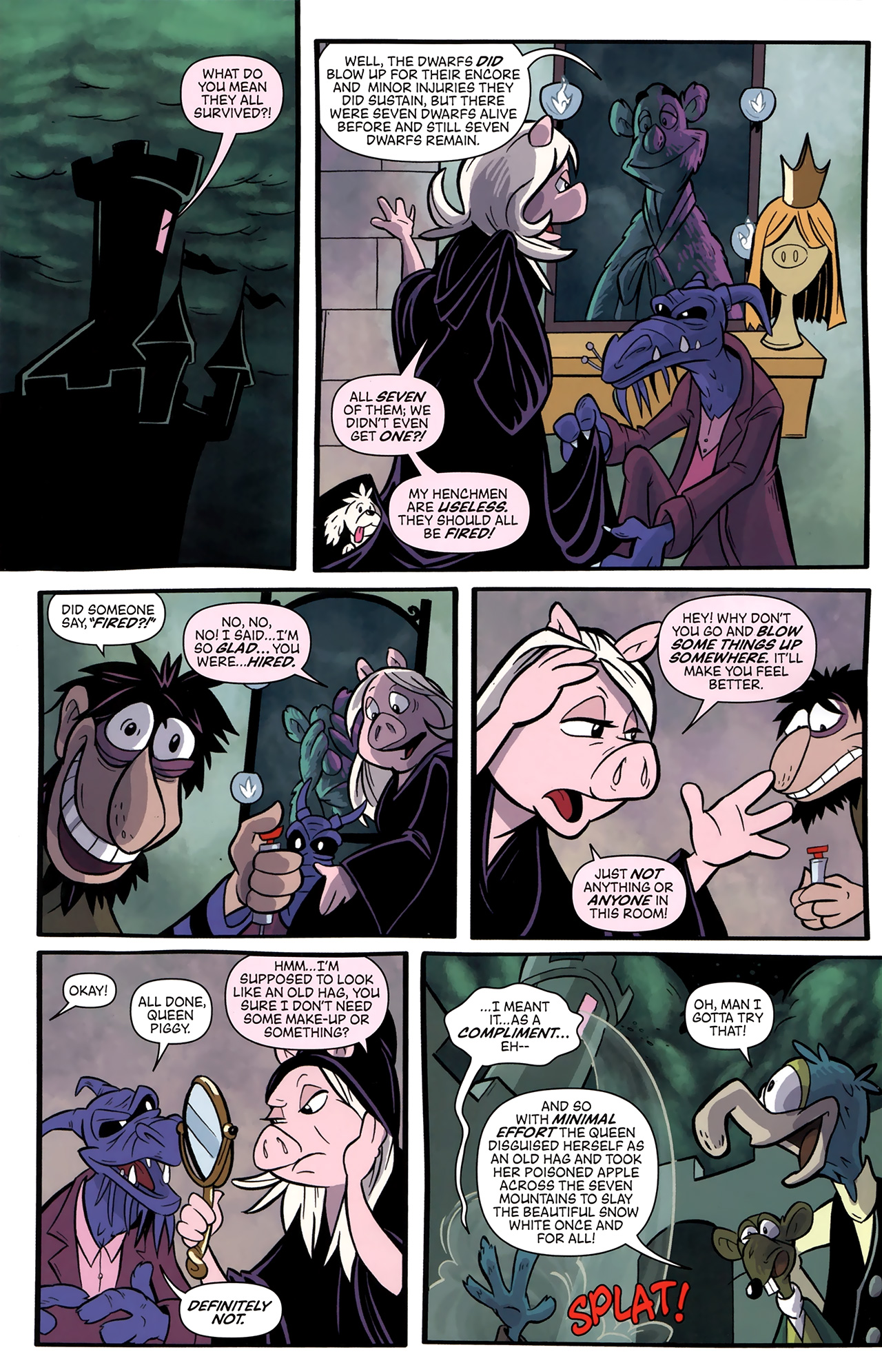 Read online Muppet Snow White comic -  Issue #3 - 11