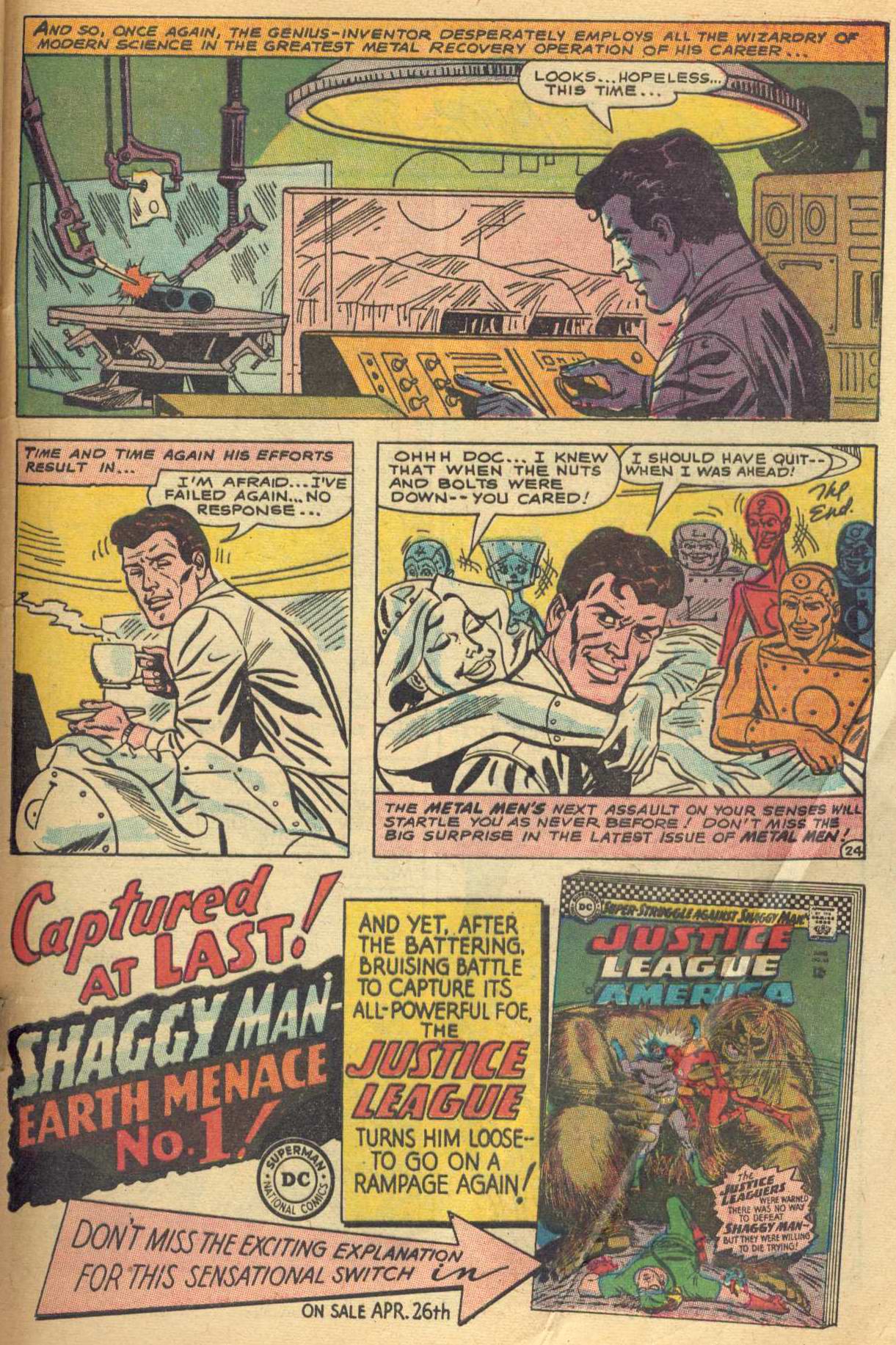 Read online Metal Men (1963) comic -  Issue #20 - 33
