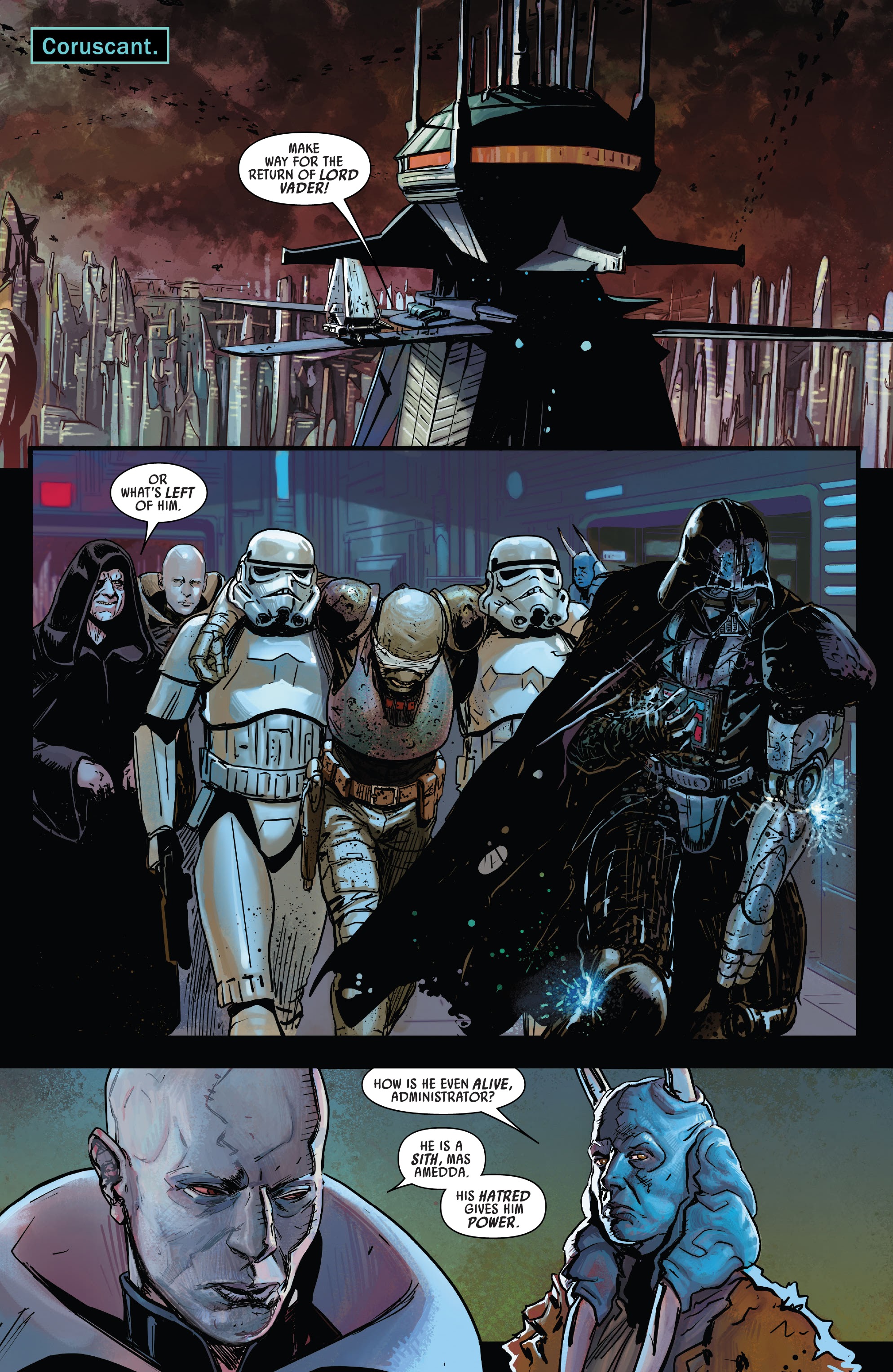 Read online Star Wars: Darth Vader (2020) comic -  Issue #12 - 3