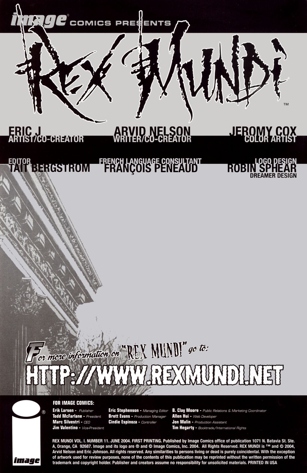 Read online Rex Mundi comic -  Issue #11 - 2