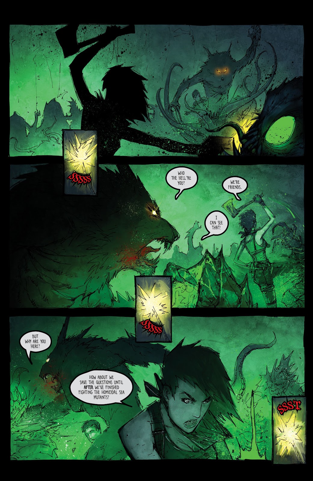 Broken Moon: Legends of the Deep issue 2 - Page 21