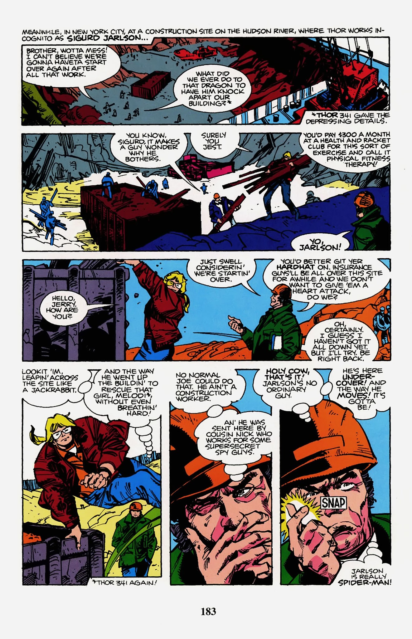 Read online Thor Visionaries: Walter Simonson comic -  Issue # TPB 1 - 185