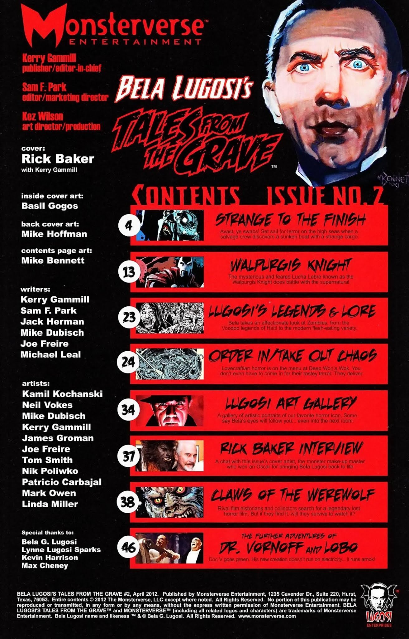 Read online Bela Lugosi's Tales from the Grave comic -  Issue #2 - 3