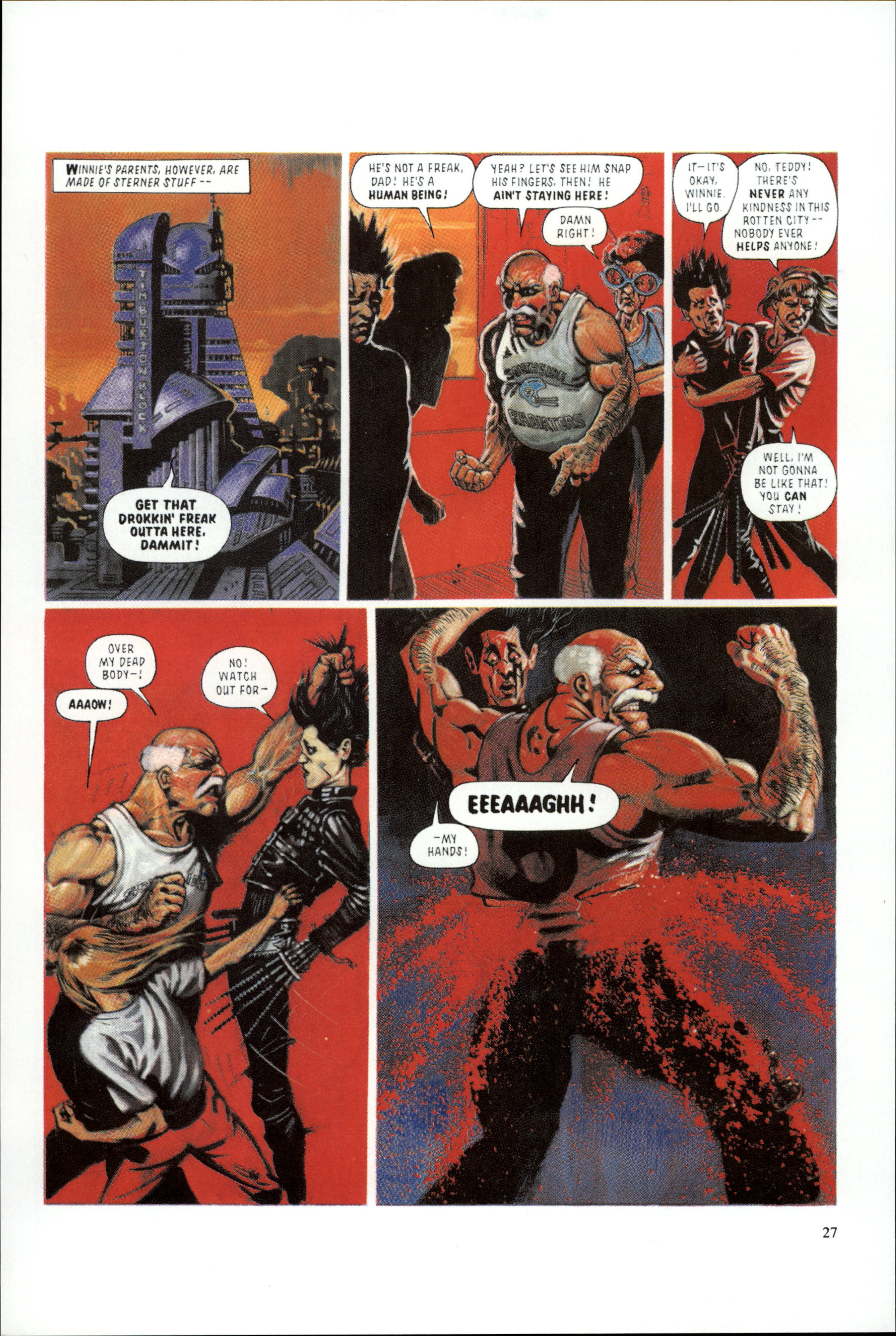 Read online Dredd Rules! comic -  Issue #15 - 29