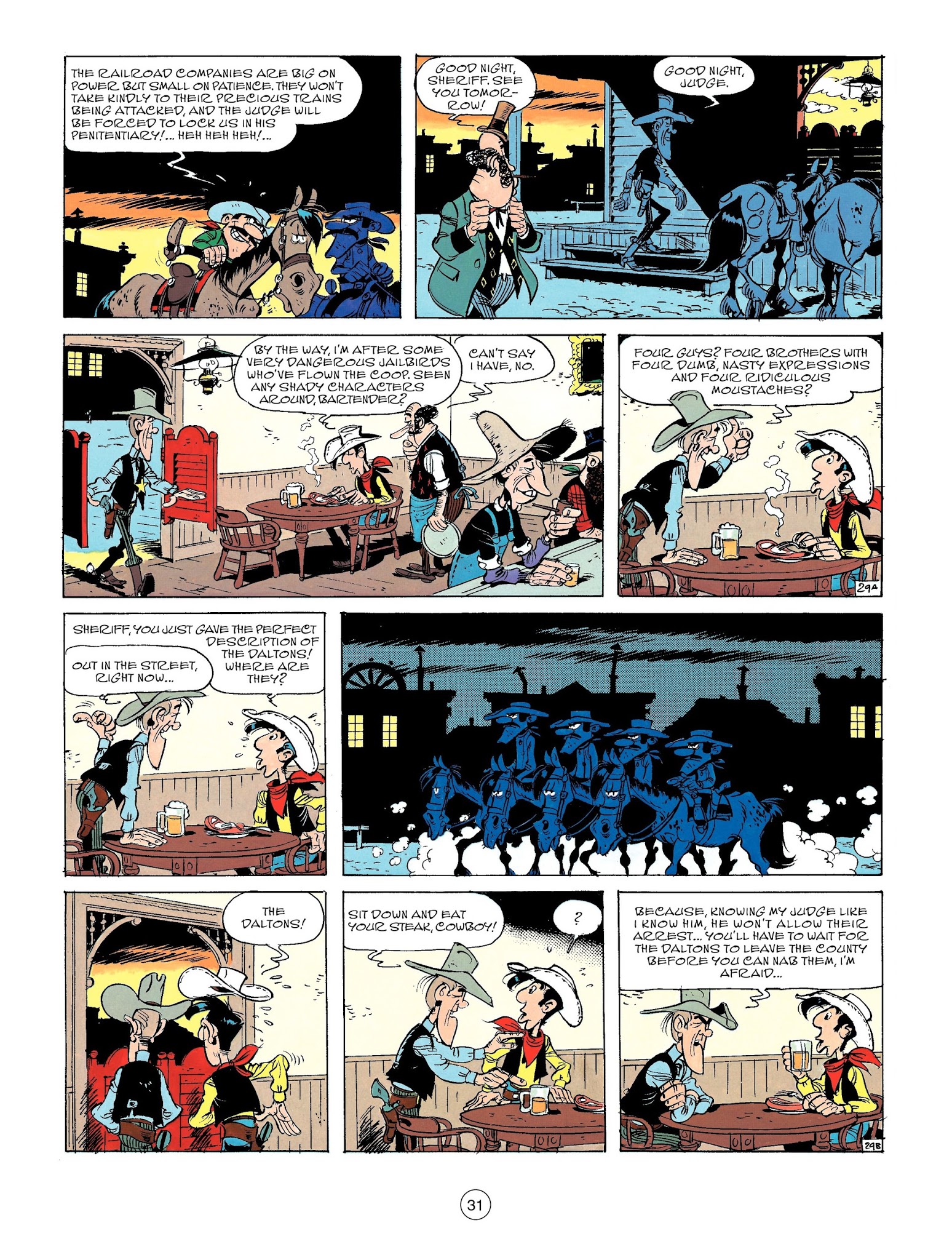 Read online A Lucky Luke Adventure comic -  Issue #58 - 31