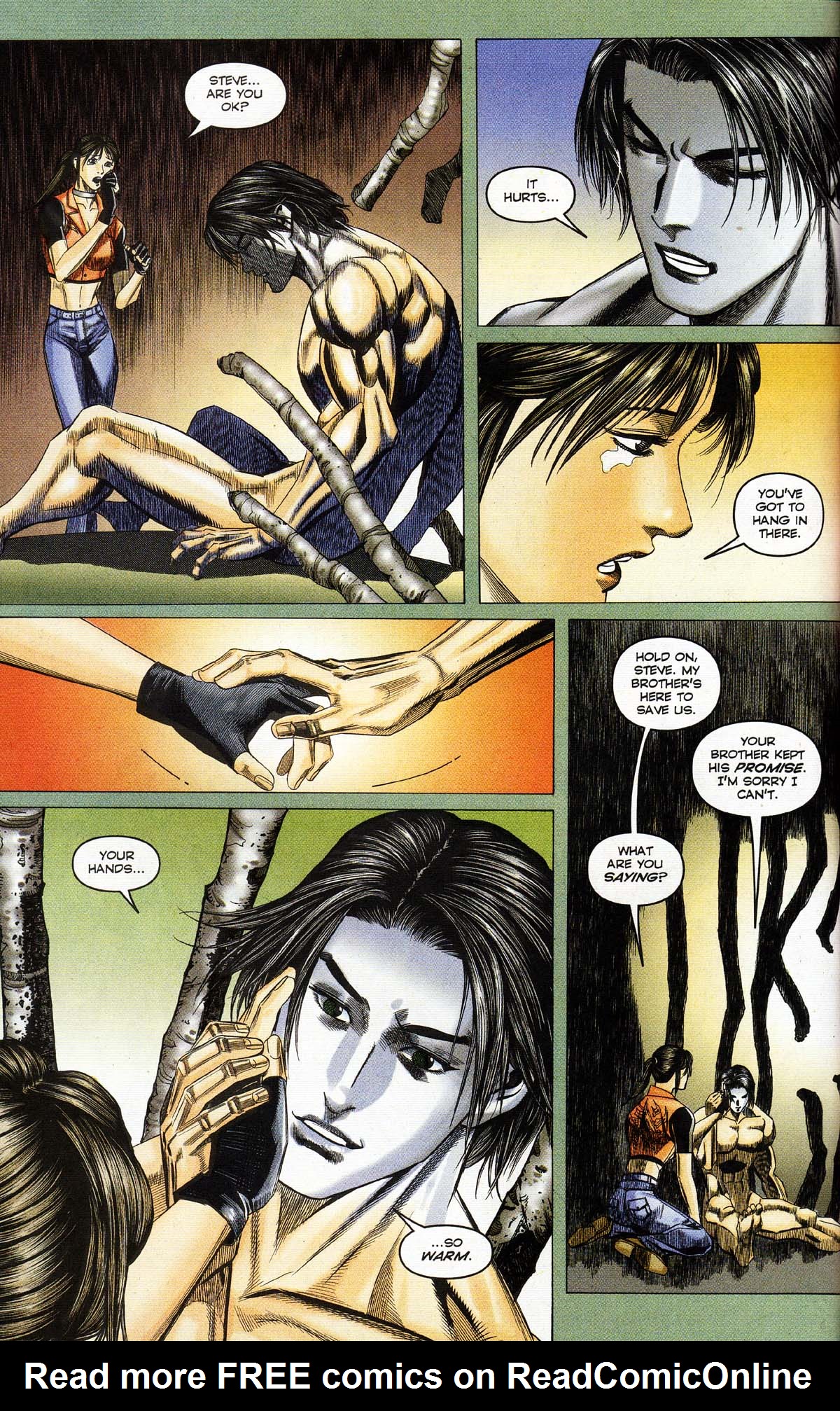 Read online Resident Evil Code: Veronica comic -  Issue #4 - 108