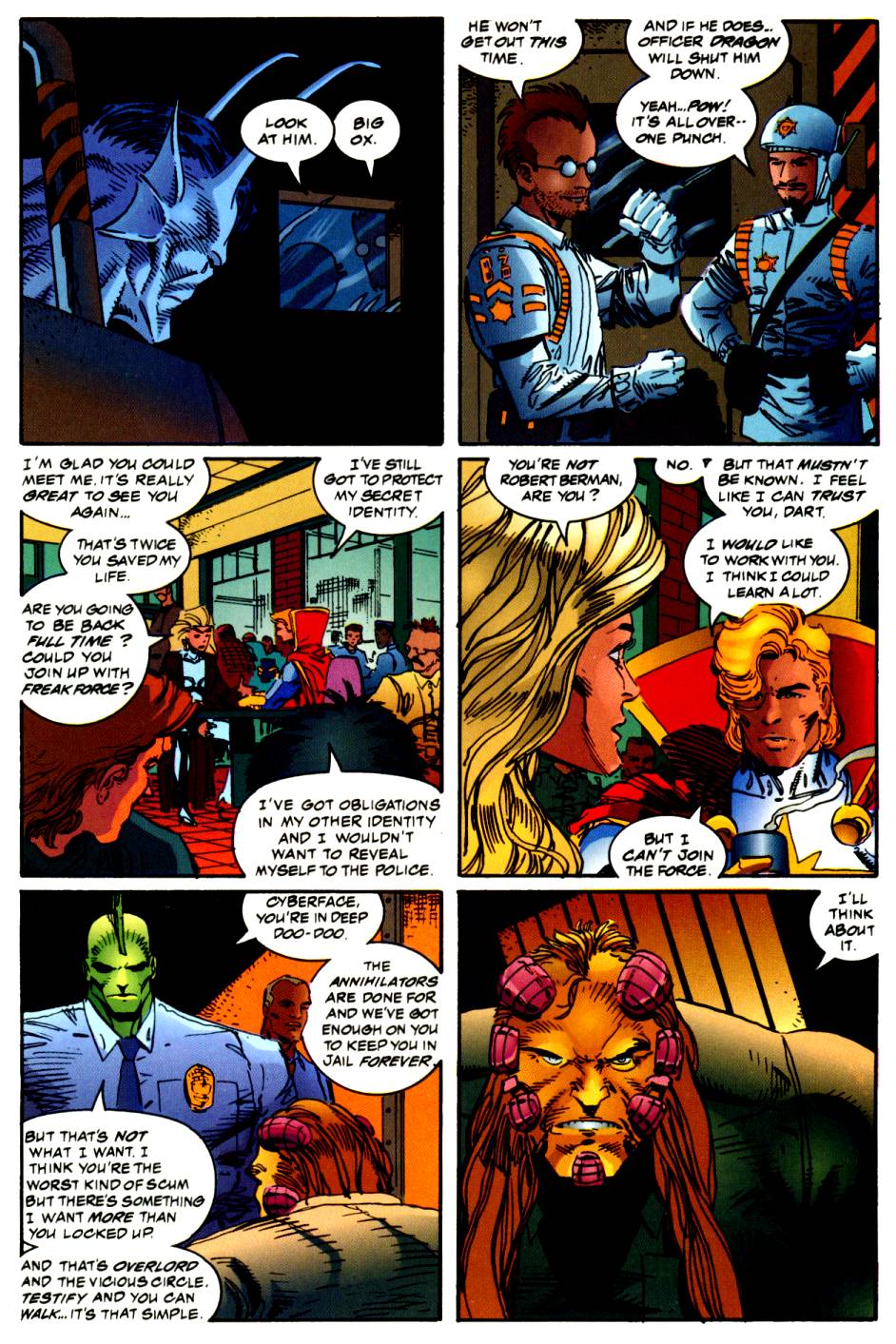 Read online The Savage Dragon (1993) comic -  Issue #6 - 18