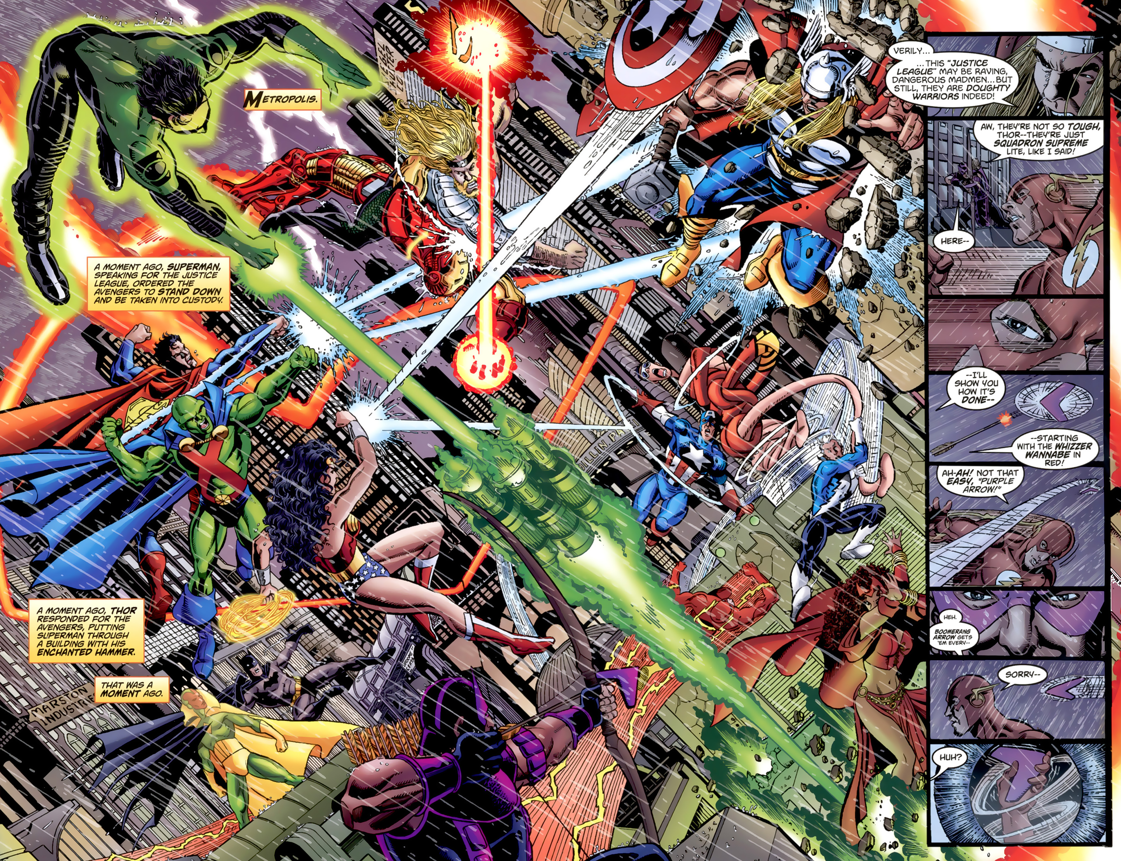 Read online JLA/Avengers comic - Issue #2.