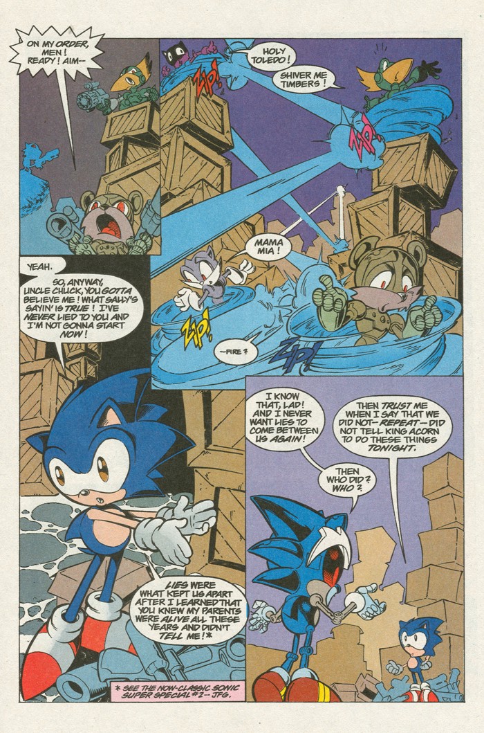 Read online Sonic Super Special comic -  Issue #4 - return of the king - 15