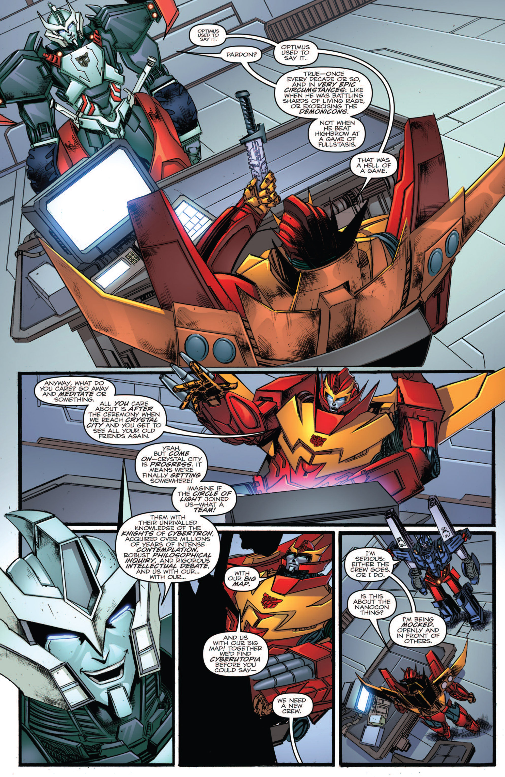 Read online The Transformers: More Than Meets The Eye comic -  Issue # Annual 2012 - 11