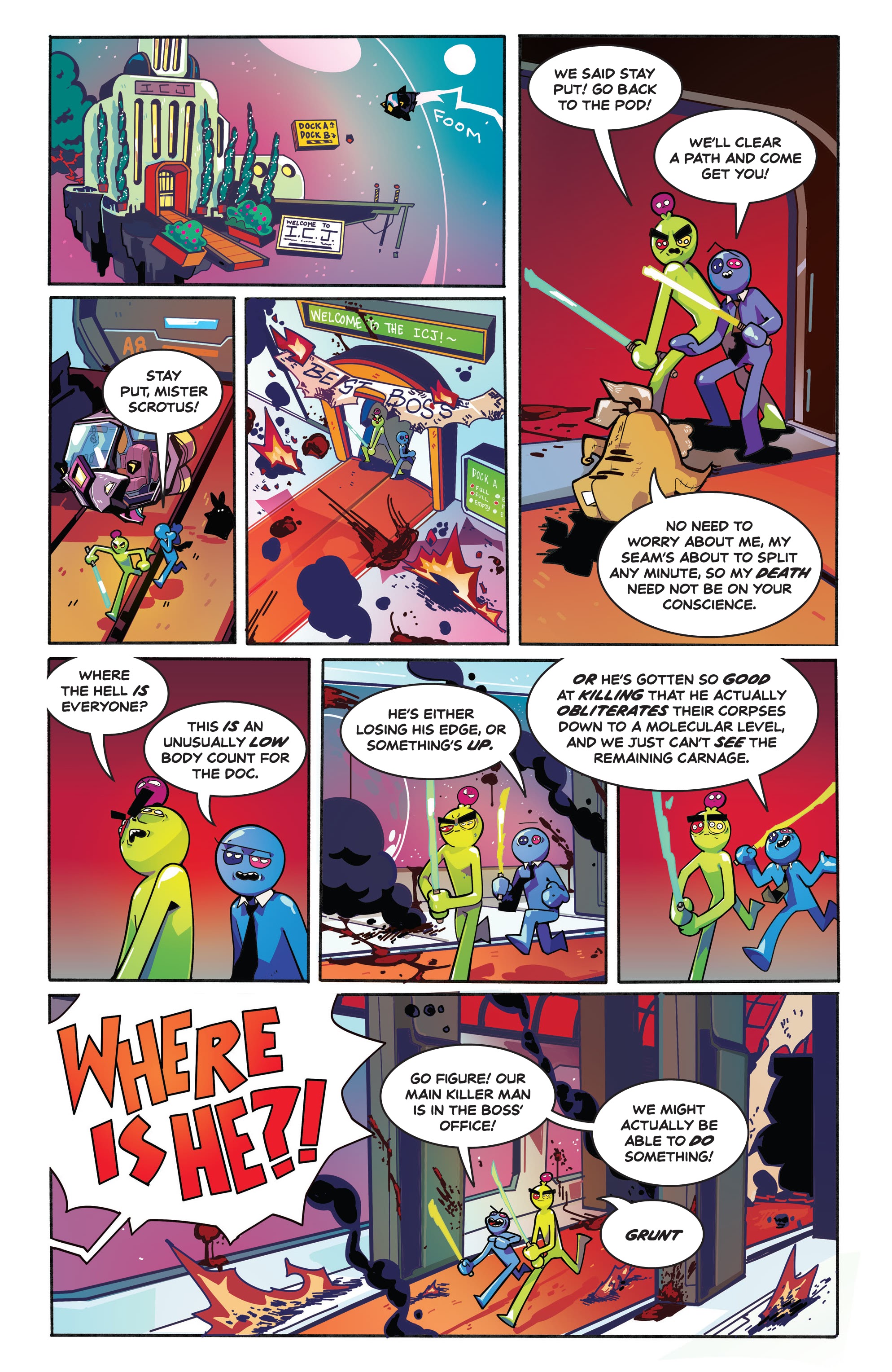 Read online Trover Saves The Universe comic -  Issue #4 - 13