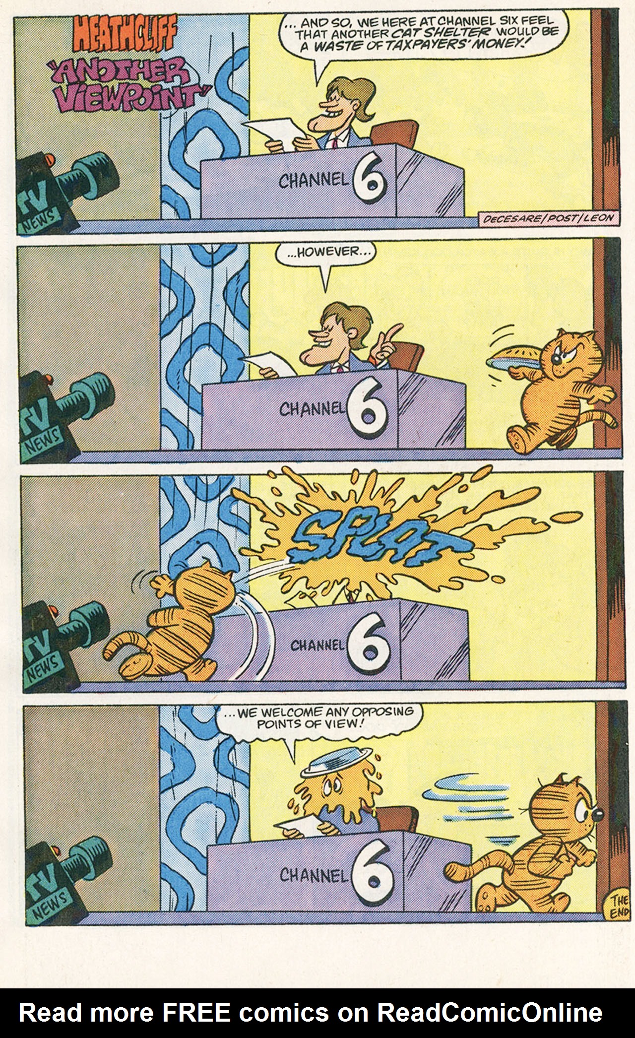Read online Heathcliff comic -  Issue #31 - 32