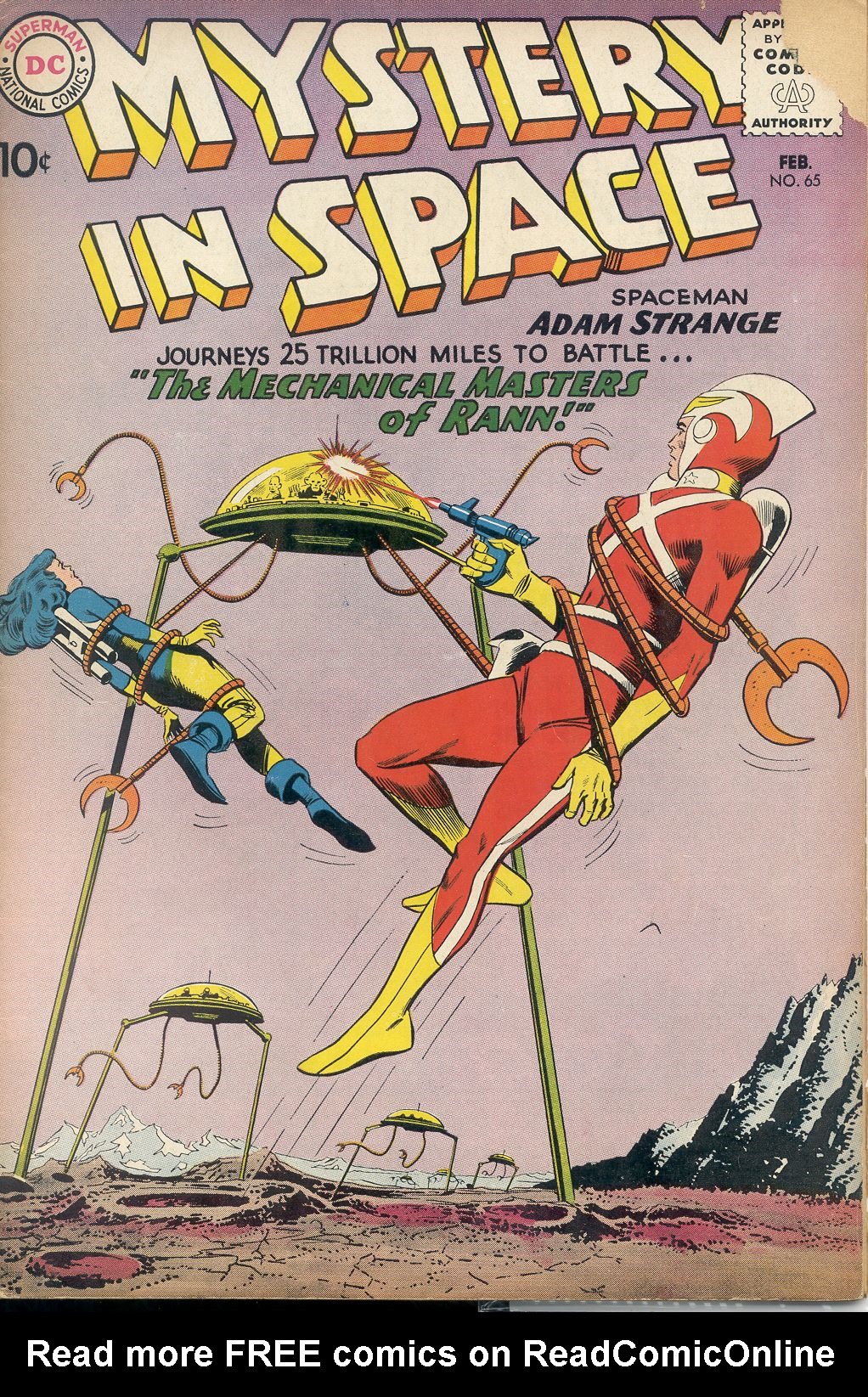 Read online Mystery in Space (1951) comic -  Issue #65 - 1