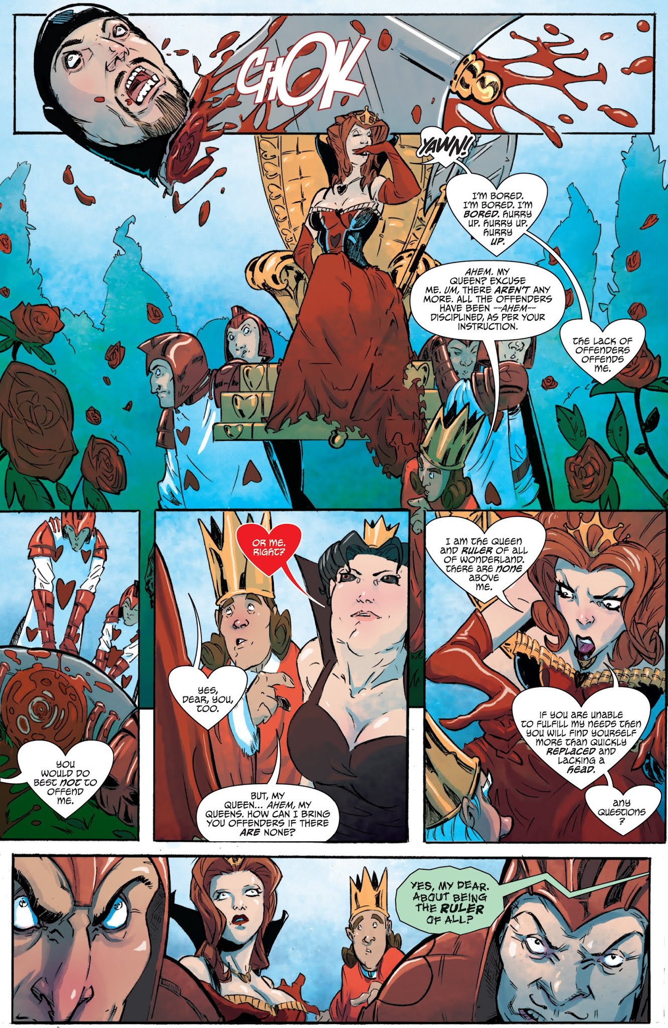 Read online Grimm Fairy Tales presents Wonderland: Through the Looking Glass comic -  Issue #1 - 14