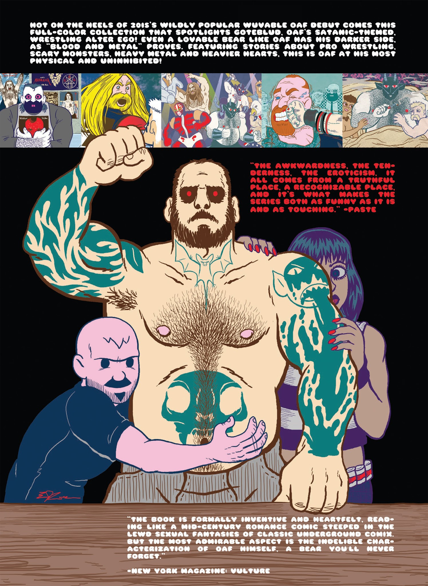 Read online Wuvable Oaf: Blood & Metal comic -  Issue # TPB - 98