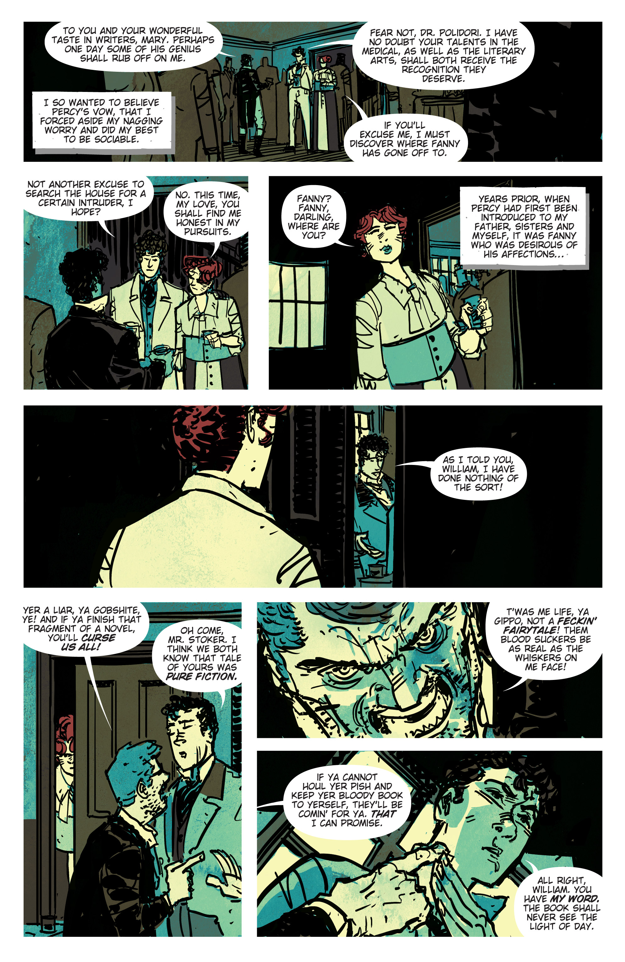 Read online Mary Shelley Monster Hunter comic -  Issue #5 - 17