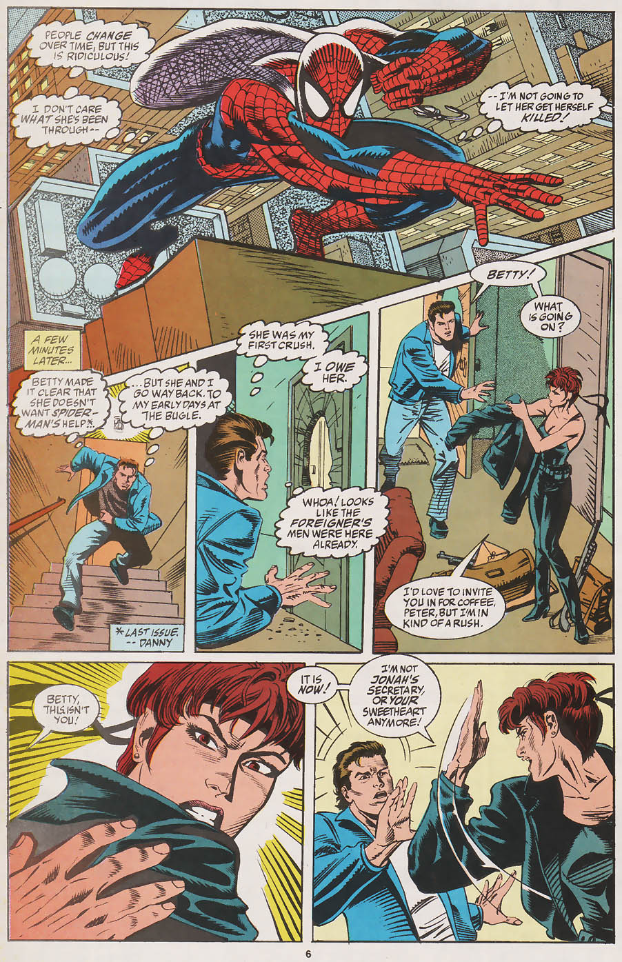 Read online Web of Spider-Man (1985) comic -  Issue #92 - 6