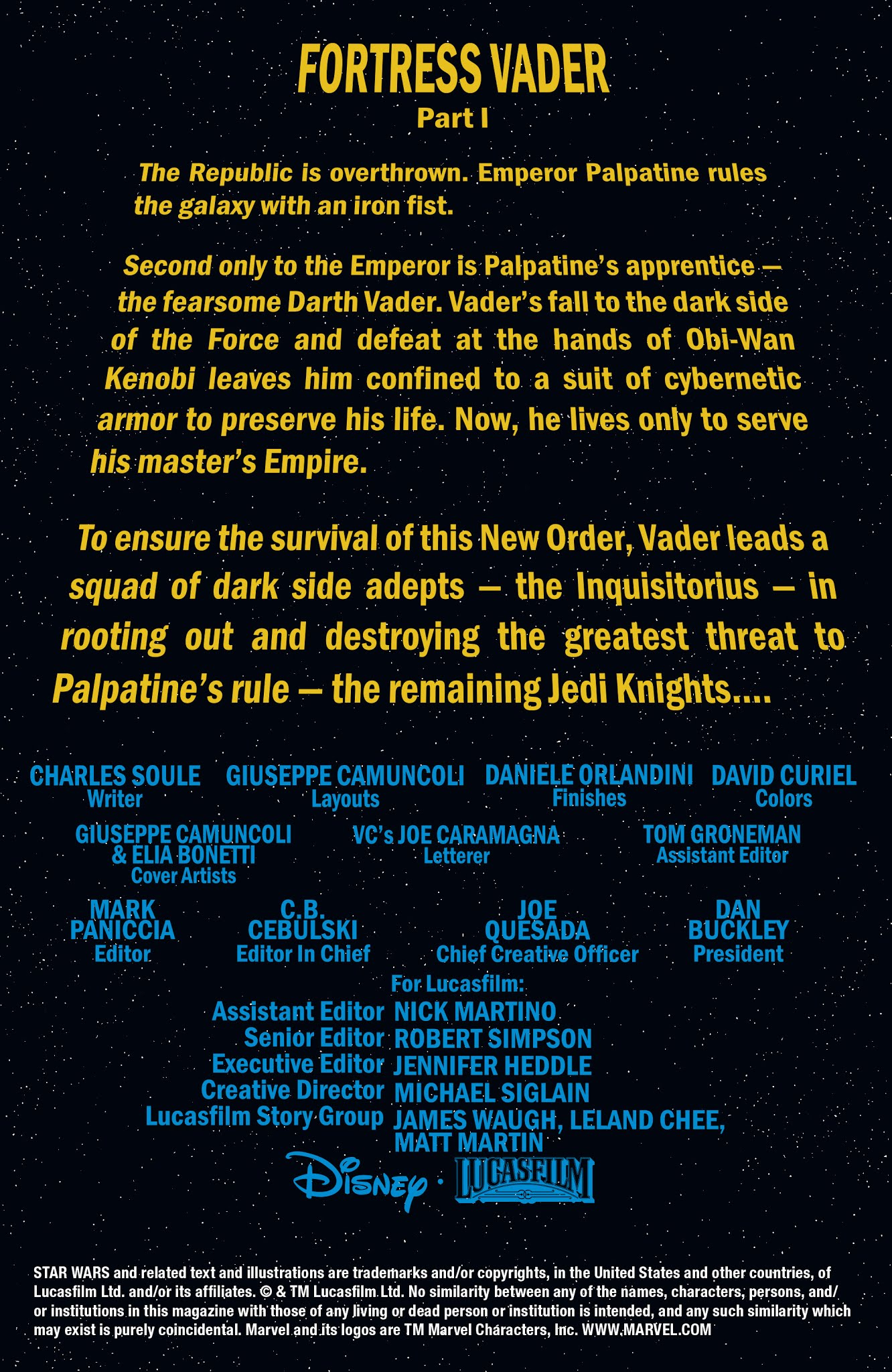 Read online Darth Vader (2017) comic -  Issue #19 - 2