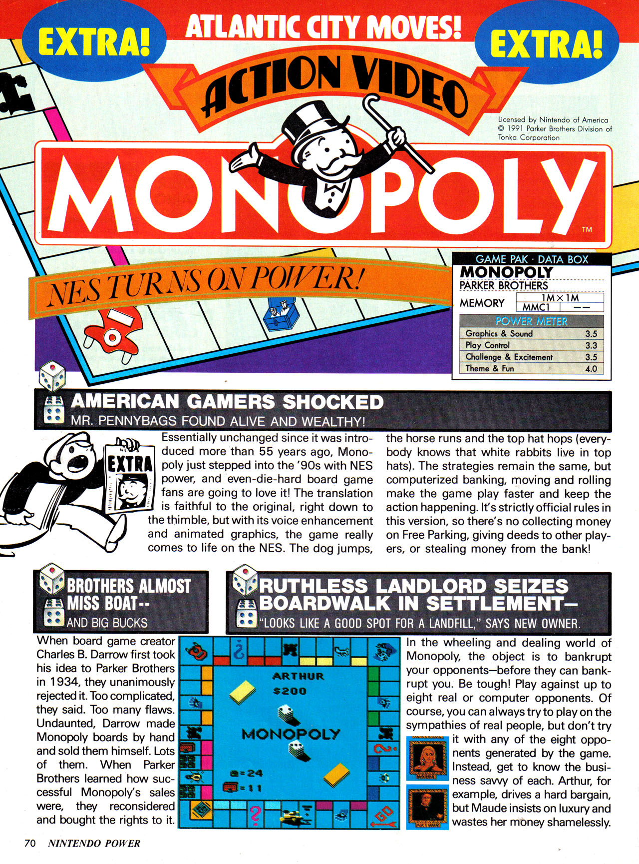 Read online Nintendo Power comic -  Issue #23 - 77