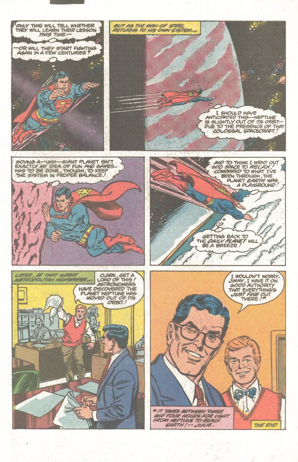 Read online Superman (1939) comic -  Issue #408 - 34