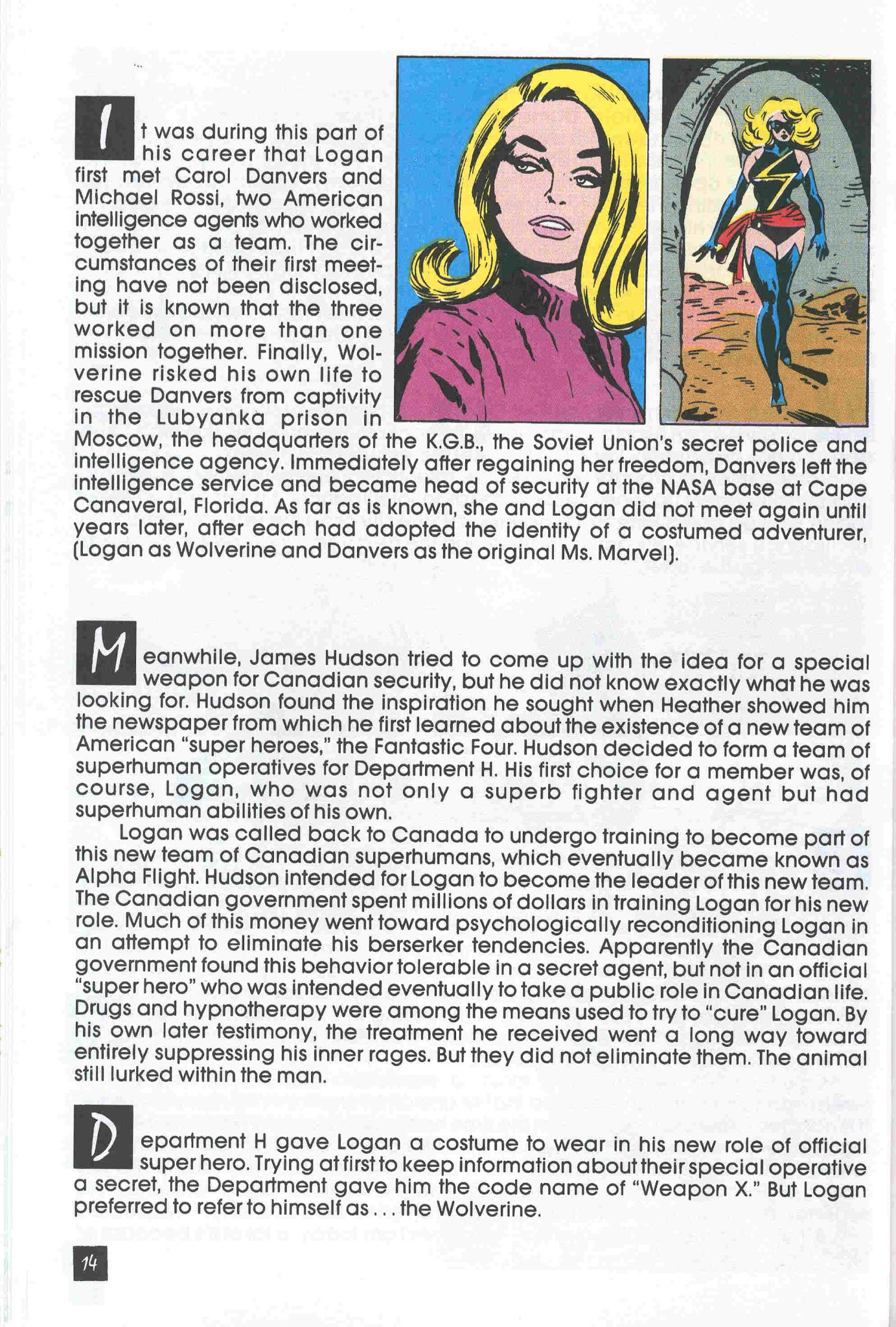 Read online Wolverine Saga comic -  Issue #1 - 20