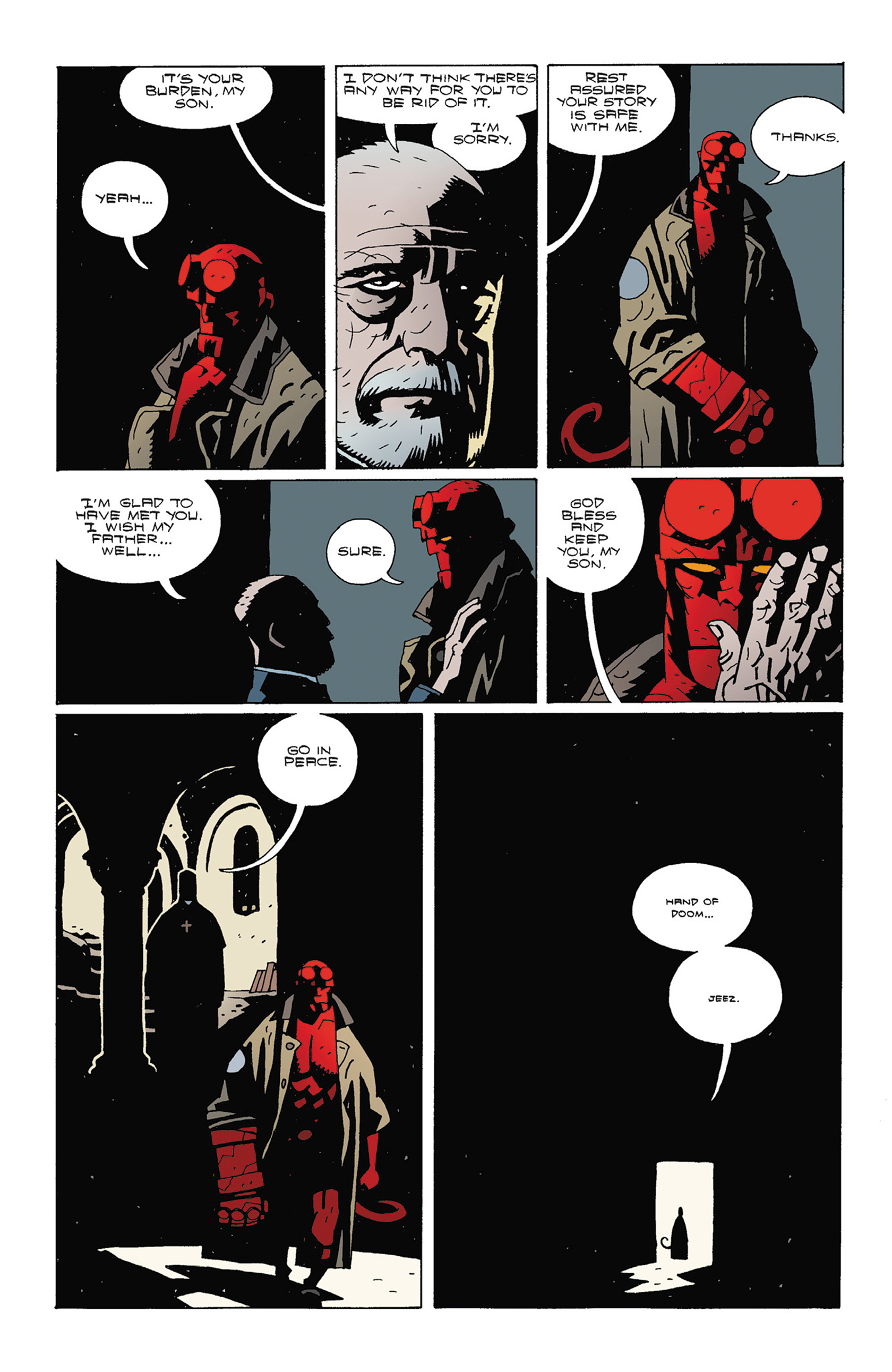 Read online Hellboy: The Right Hand of Doom comic -  Issue # TPB - 74