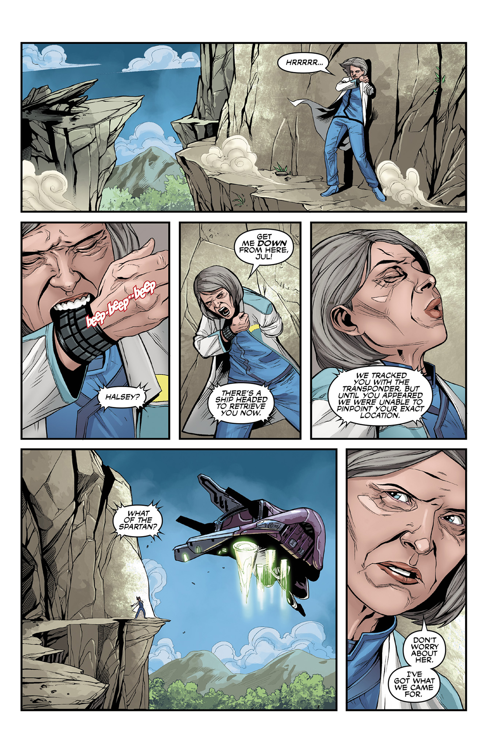 Read online Halo: Escalation comic -  Issue #16 - 21