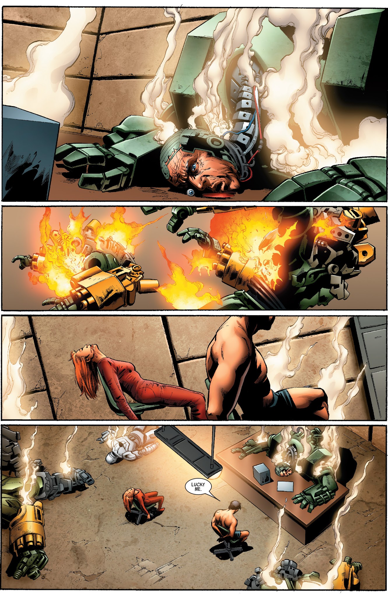 Read online Ultimate Armor Wars comic -  Issue #4 - 23