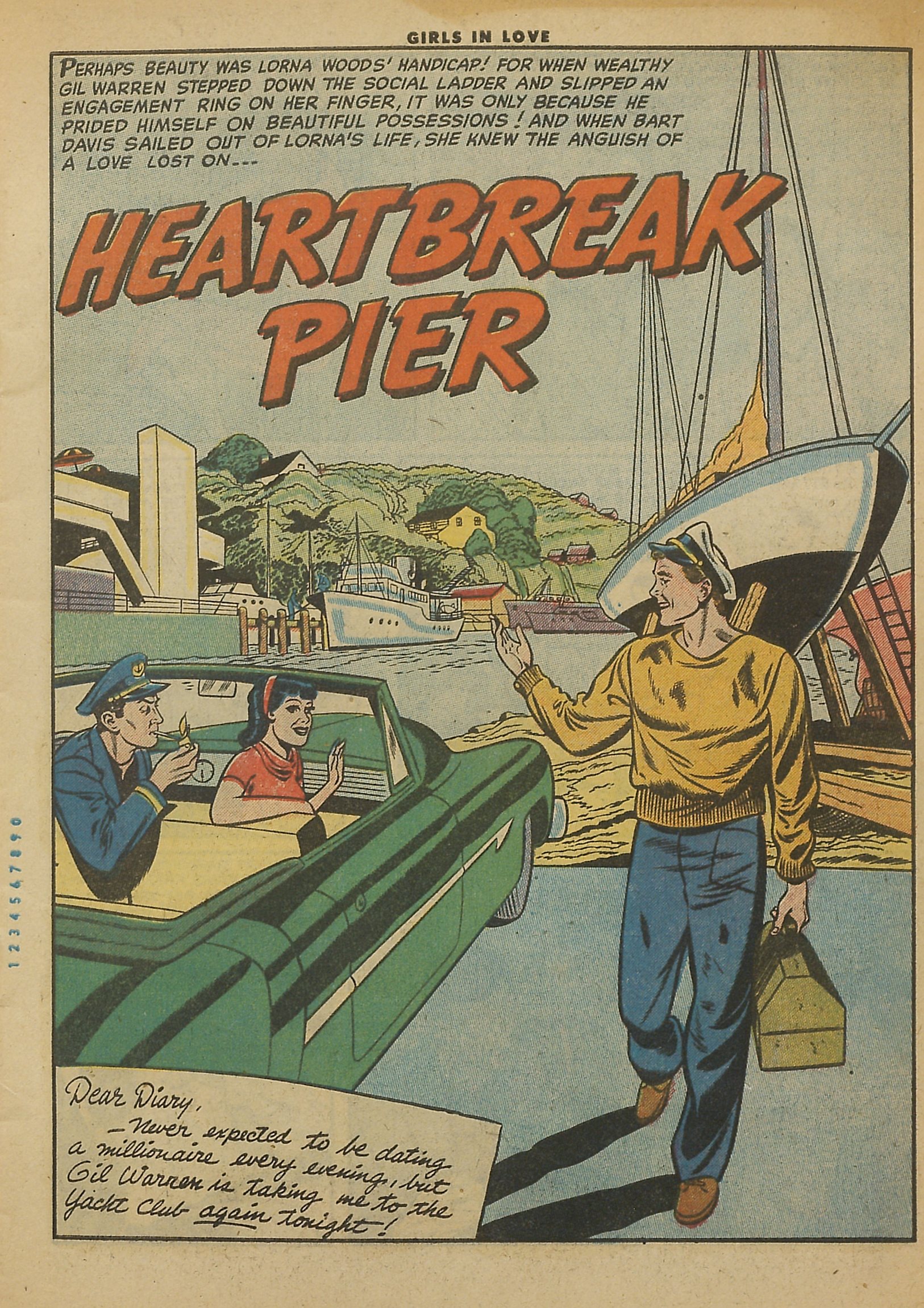 Read online Girls in Love (1955) comic -  Issue #55 - 3