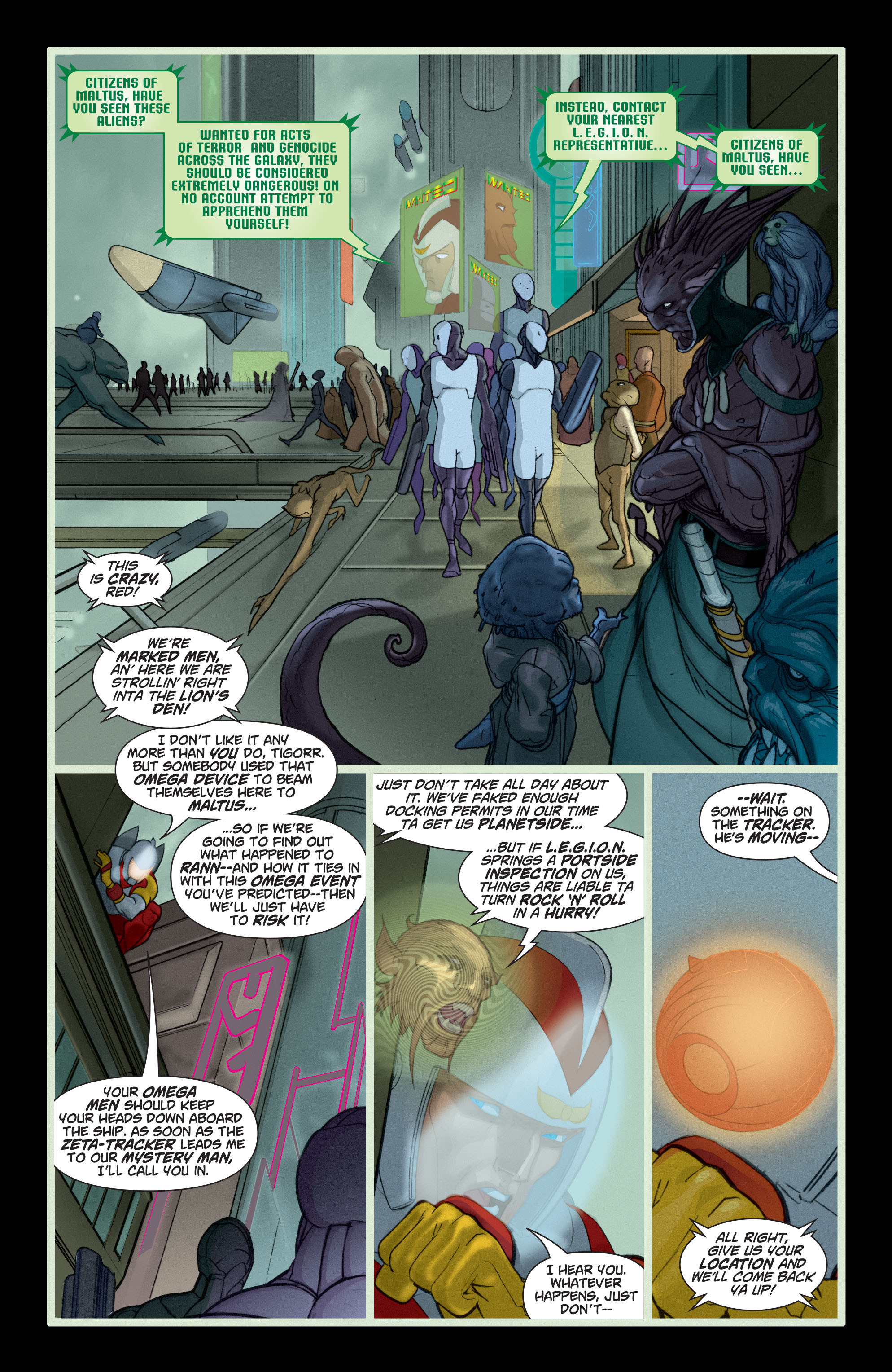 Read online Adam Strange (2004) comic -  Issue #5 - 19