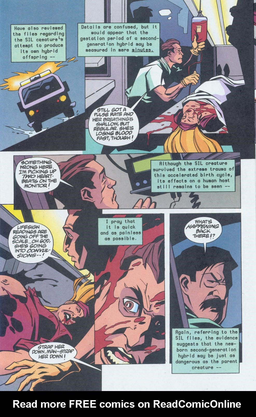 Read online Species: Human Race comic -  Issue #1 - 22