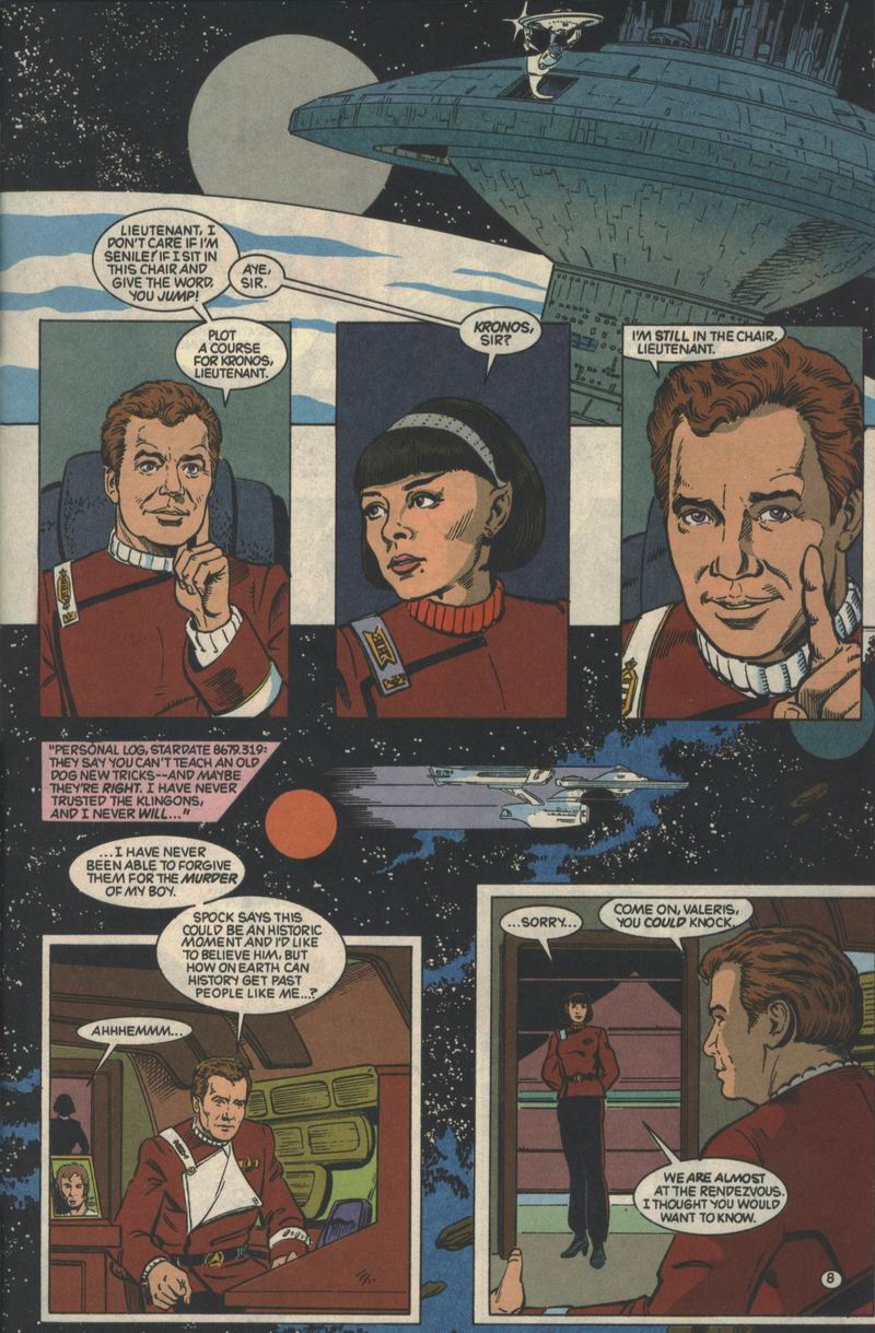 Read online Star Trek VI: The Undiscovered Country comic -  Issue # Full - 10