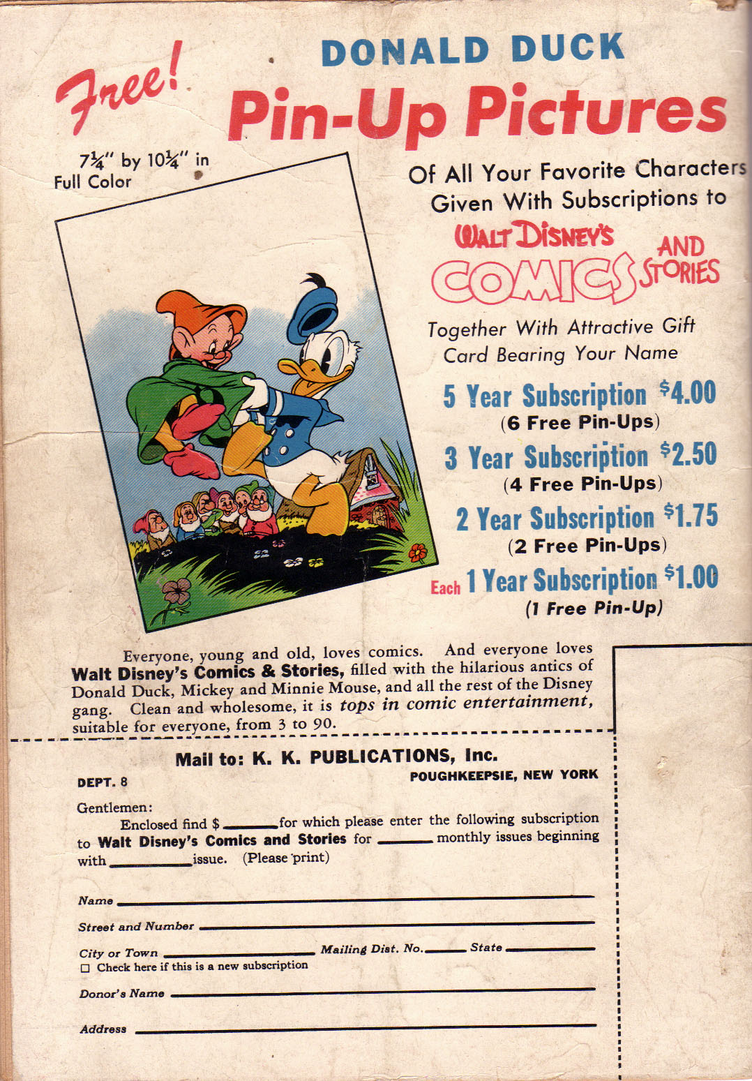 Read online Walt Disney's Comics and Stories comic -  Issue #71 - 52