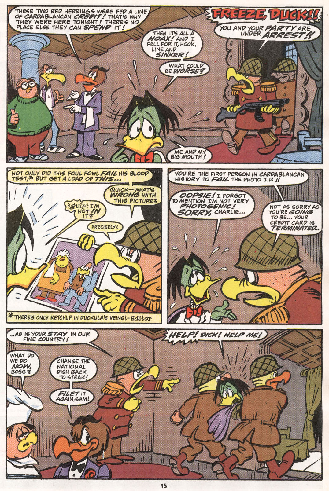 Read online Count Duckula comic -  Issue #14 - 17
