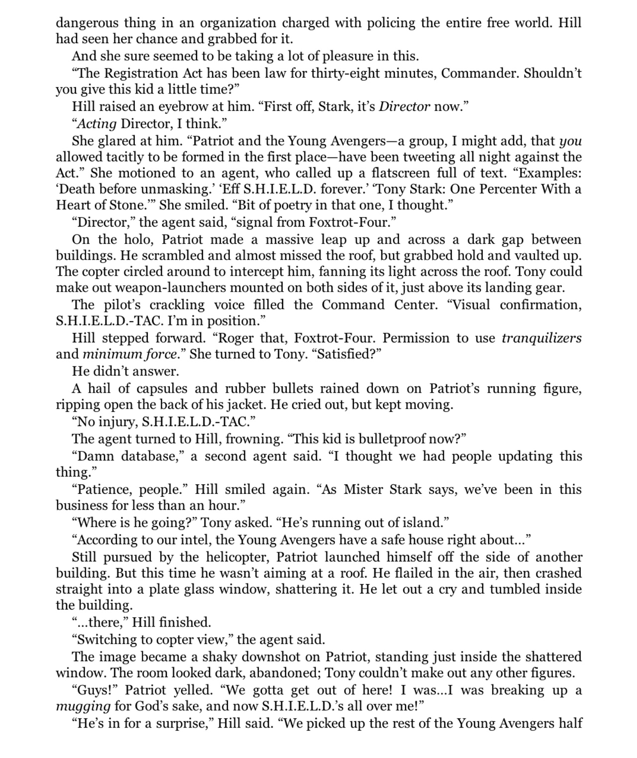 Read online Civil War Prose Novel comic -  Issue # TPB (Part 1) - 68