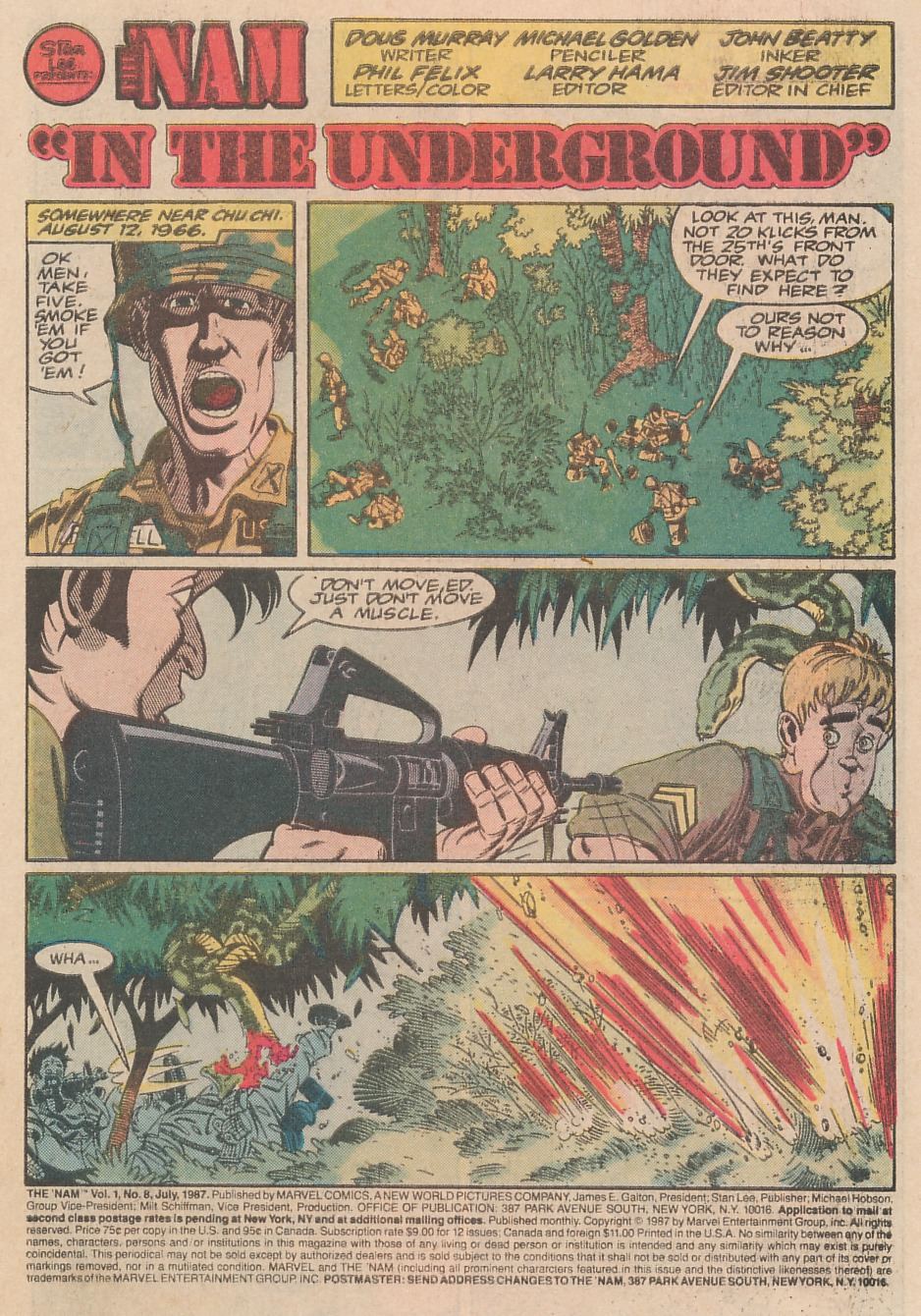 Read online The 'Nam comic -  Issue #8 - 2