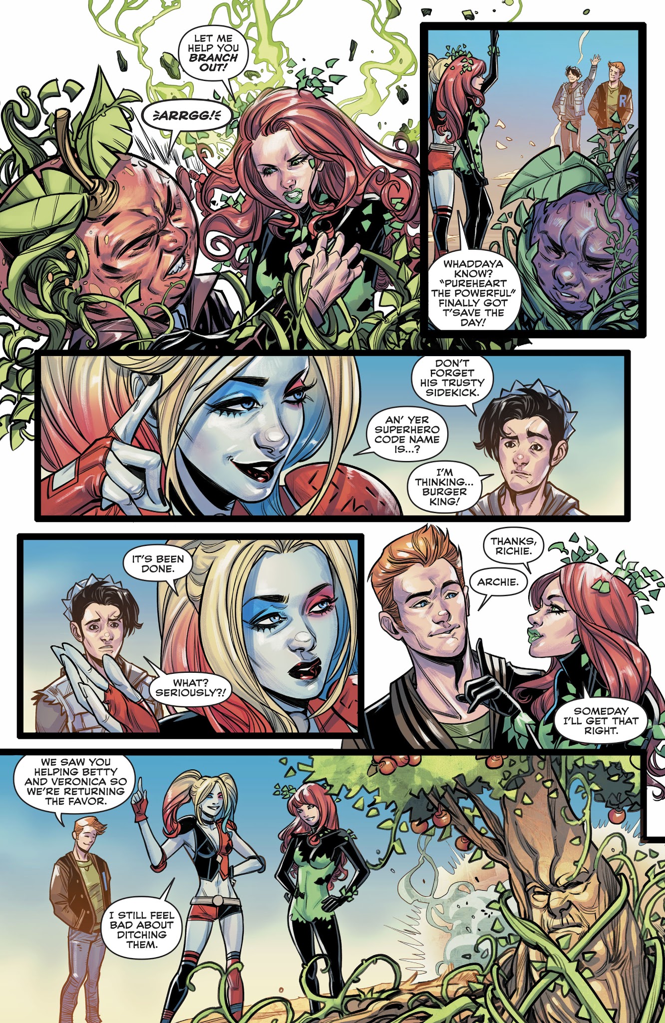 Read online Harley & Ivy Meet Betty & Veronica comic -  Issue #6 - 20